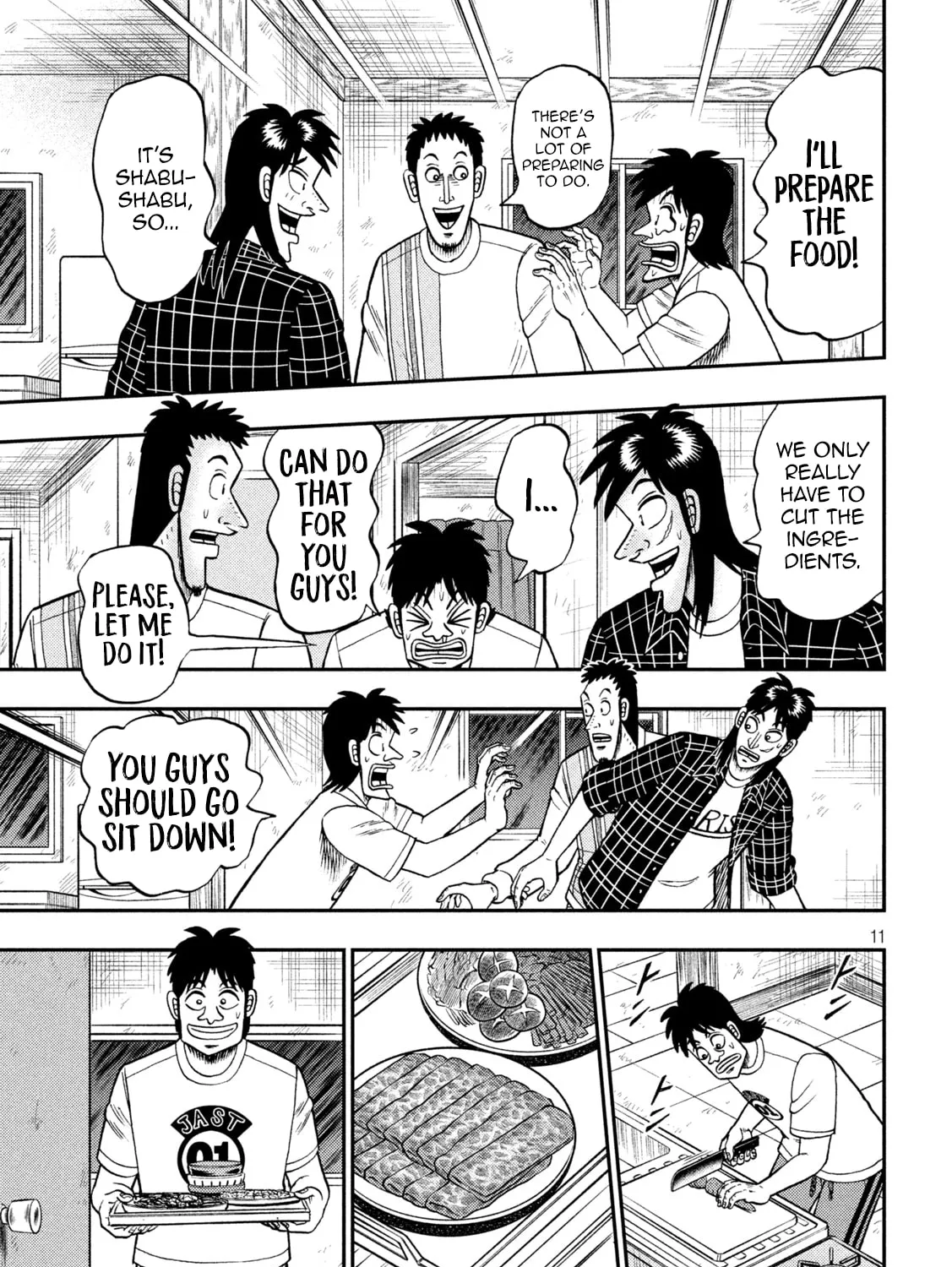Gambling Outcast Kaiji: The 2.4 Billion Escape Arc - Kaiji Part 6 Chapter 437 page 21 - 