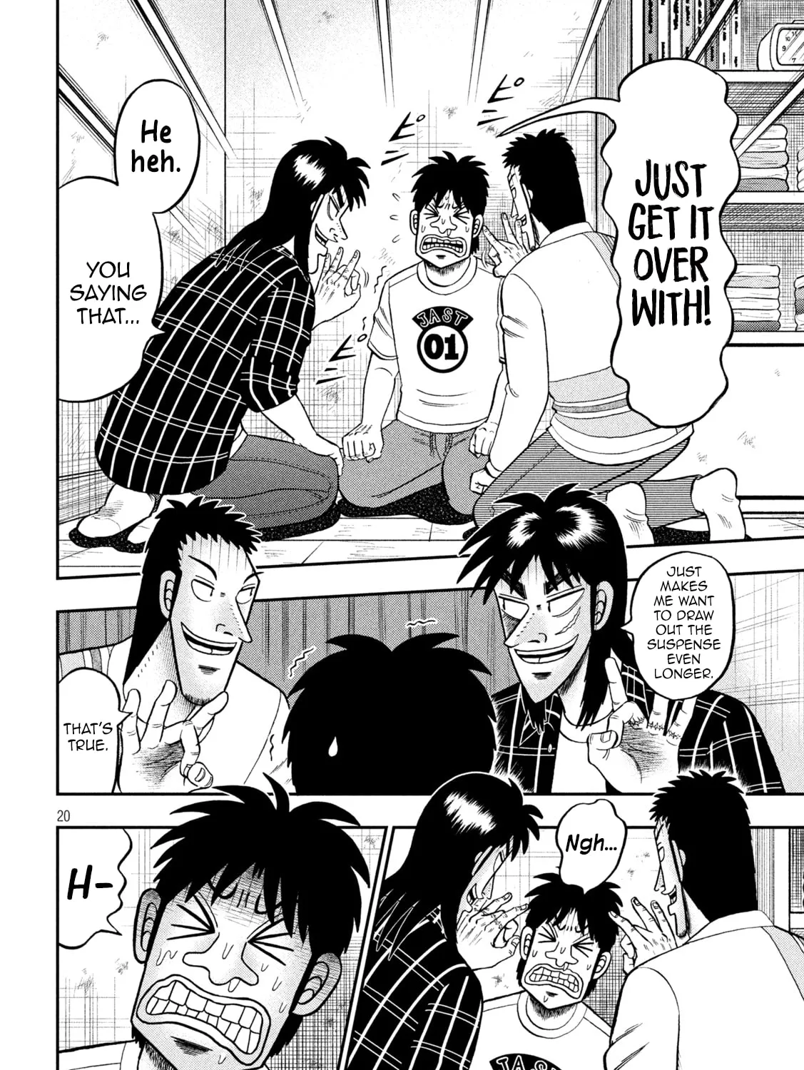 Gambling Outcast Kaiji: The 2.4 Billion Escape Arc - Kaiji Part 6 Chapter 437 page 39 - 