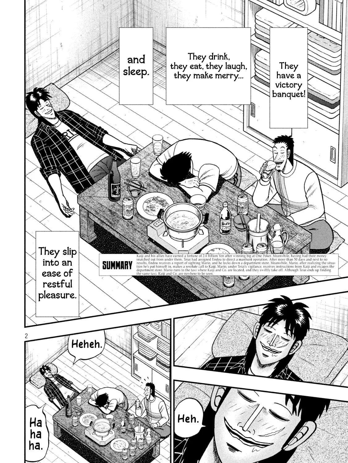 Gambling Outcast Kaiji: The 2.4 Billion Escape Arc - Kaiji Part 6 Chapter 438 page 3 - 