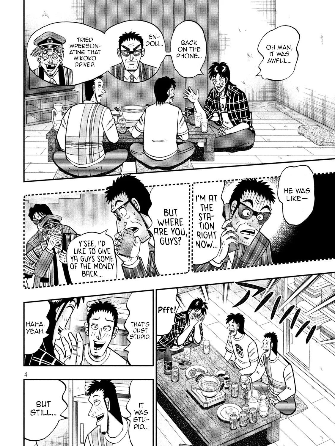 Gambling Outcast Kaiji: The 2.4 Billion Escape Arc - Kaiji Part 6 Chapter 438 page 7 - 