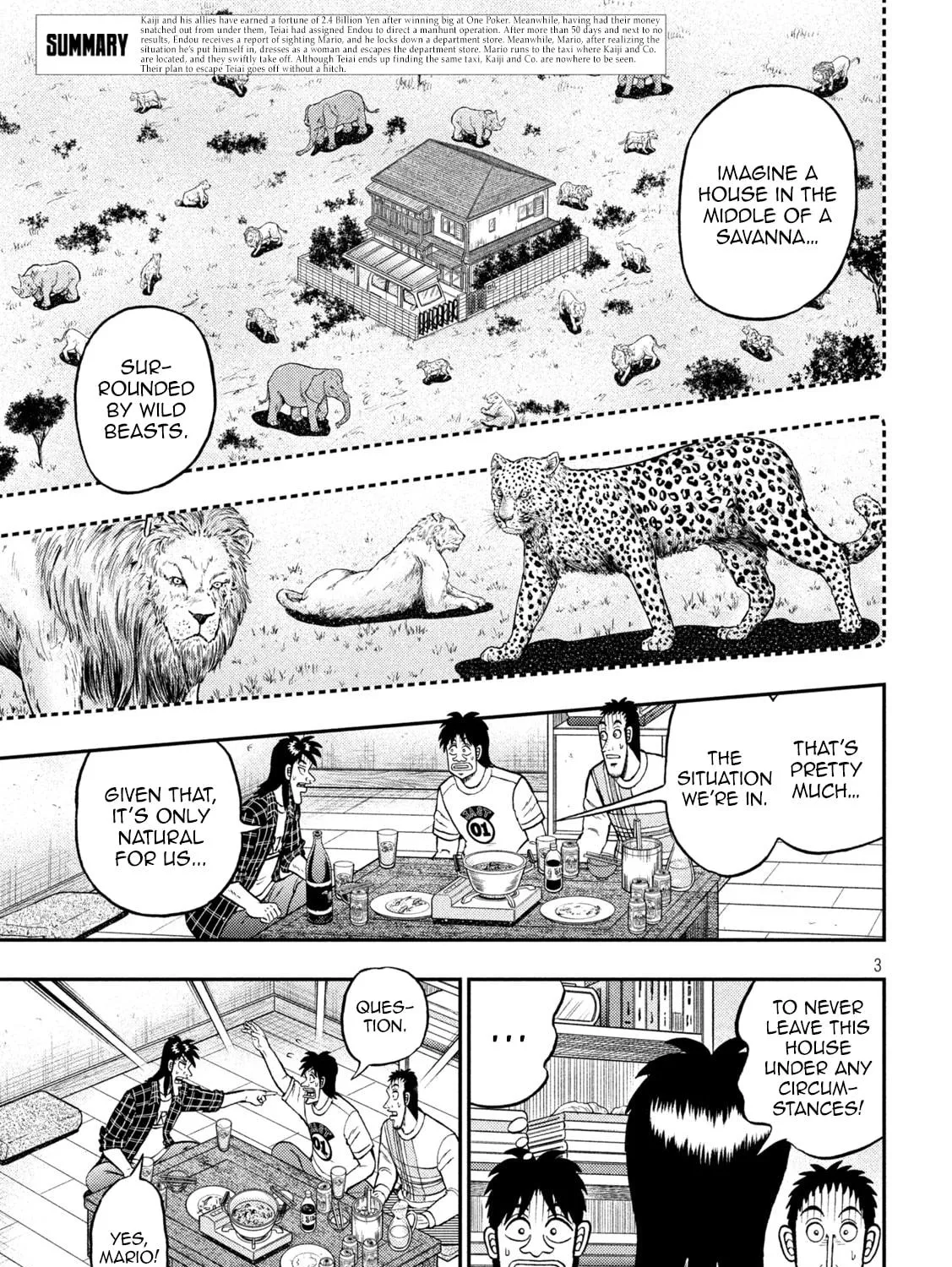 Gambling Outcast Kaiji: The 2.4 Billion Escape Arc - Kaiji Part 6 Chapter 440 page 5 - 