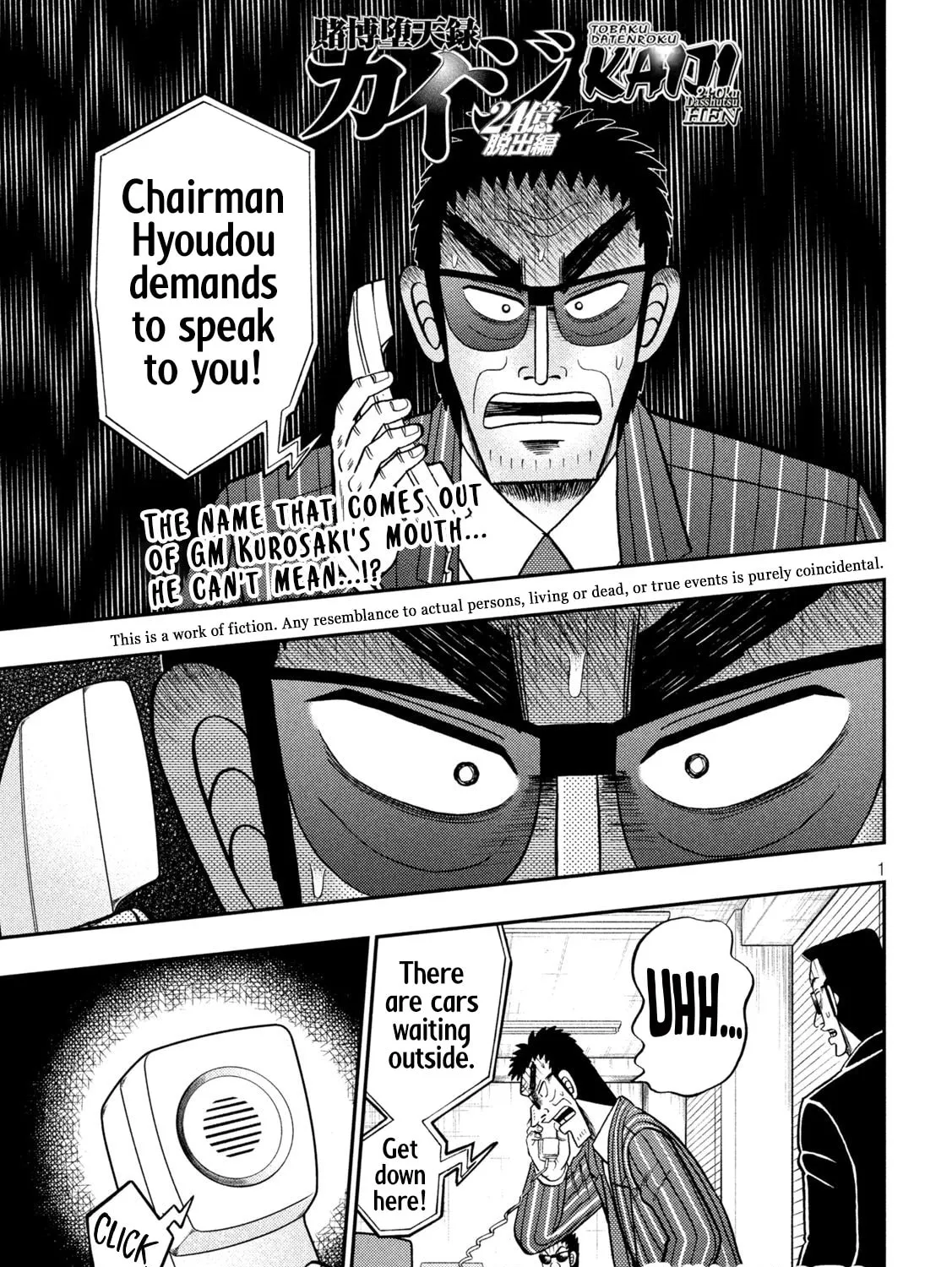 Gambling Outcast Kaiji: The 2.4 Billion Escape Arc - Kaiji Part 6 Chapter 441 page 1 - 