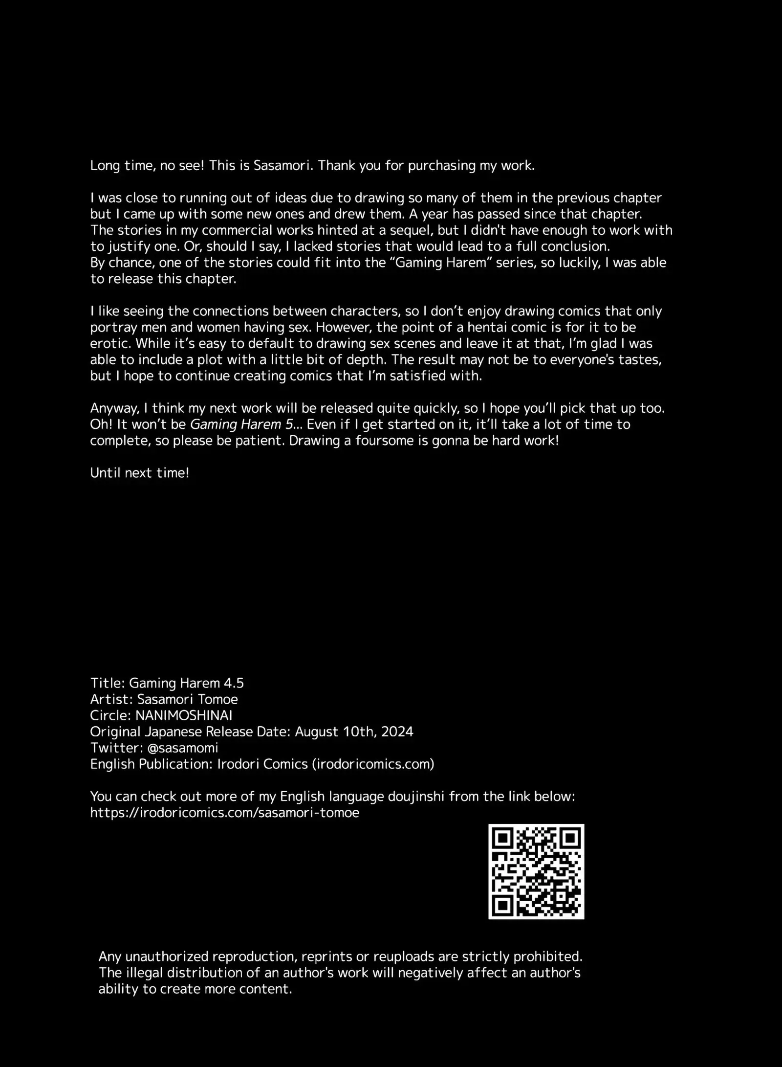 Gaming Harem Chapter 4.5 page 53 - 