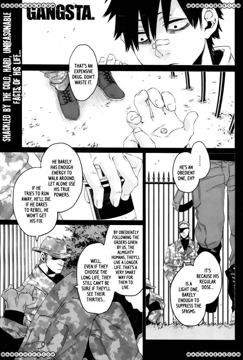 Gangsta.  Manga Chapter 13 page 3 - 