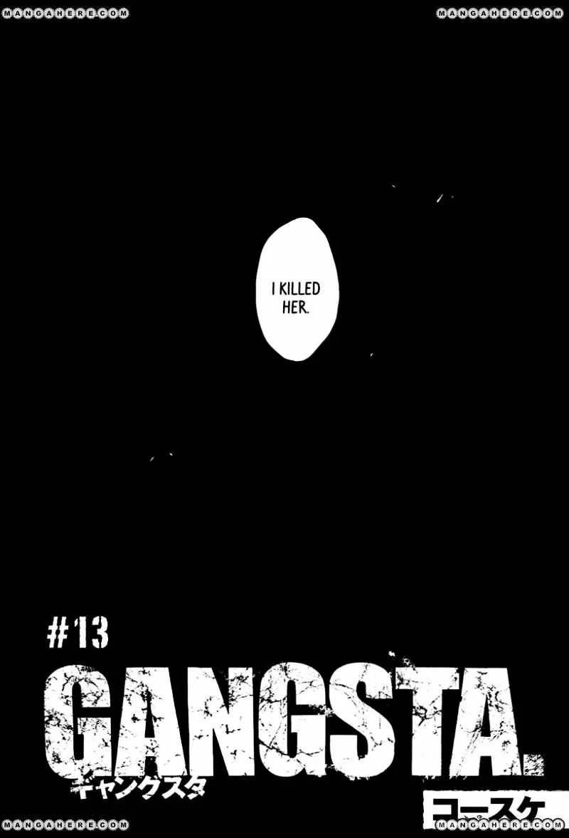 Gangsta.  Manga Chapter 13 page 5 - 