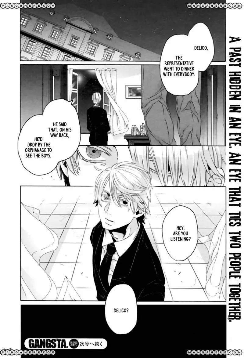 Gangsta.  Manga Chapter 21 page 33 - 