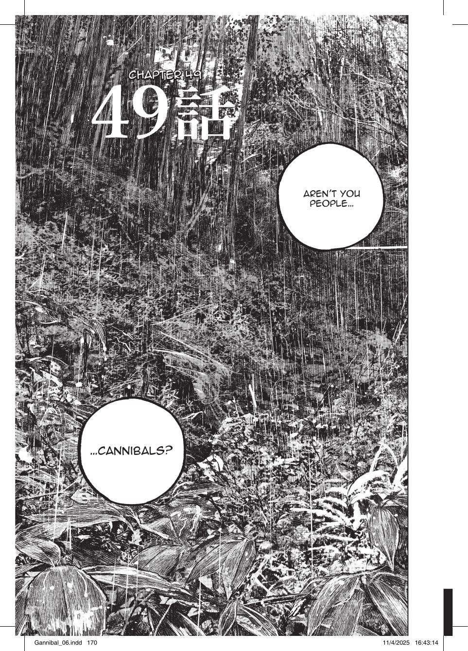 Gannibal Chapter 49 page 1 - 