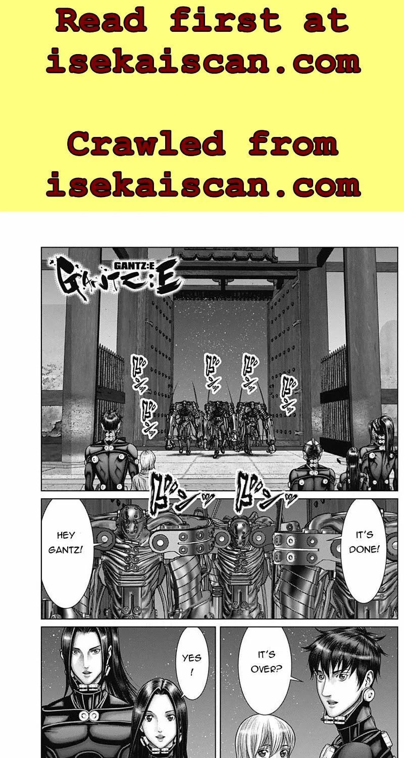 GANTZ:E Chapter 34 page 1 - 