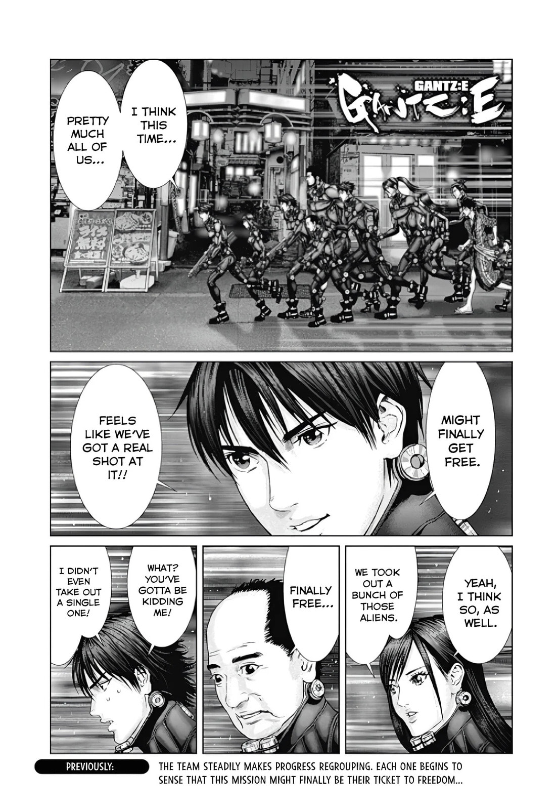 Gantz:E Chapter 77 page 1 - 