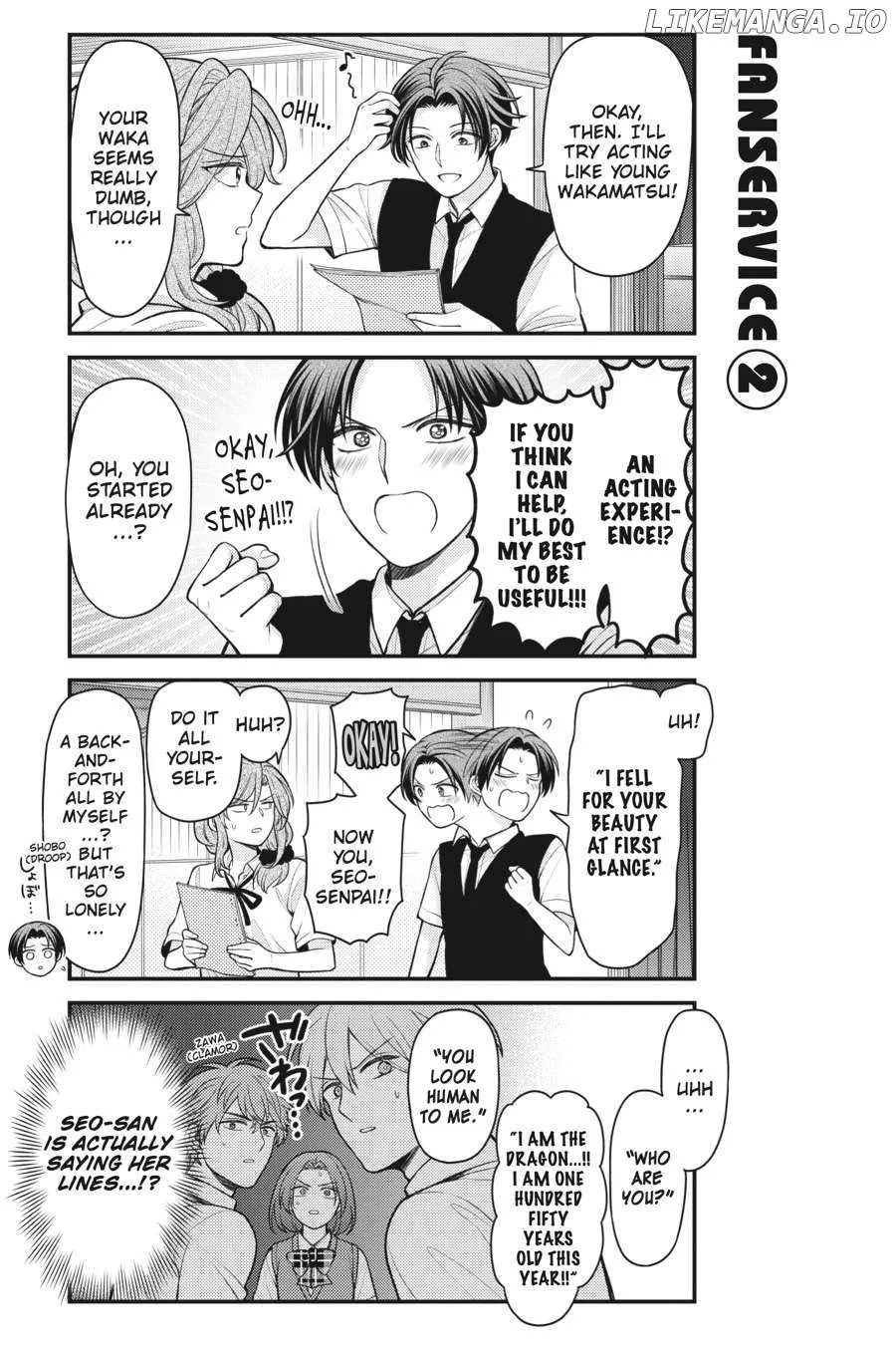 Gekkan Shoujo Nozaki-kun Chapter 156 page 14 - 