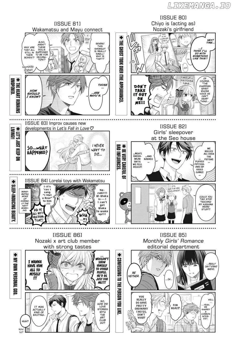 Gekkan Shoujo Nozaki-kun Chapter 158 page 19 - 