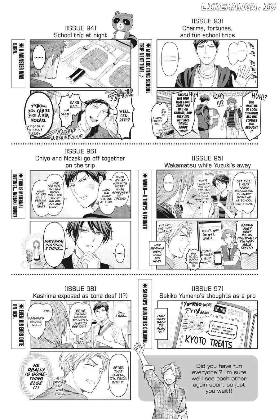 Gekkan Shoujo Nozaki-kun Chapter 158 page 21 - 