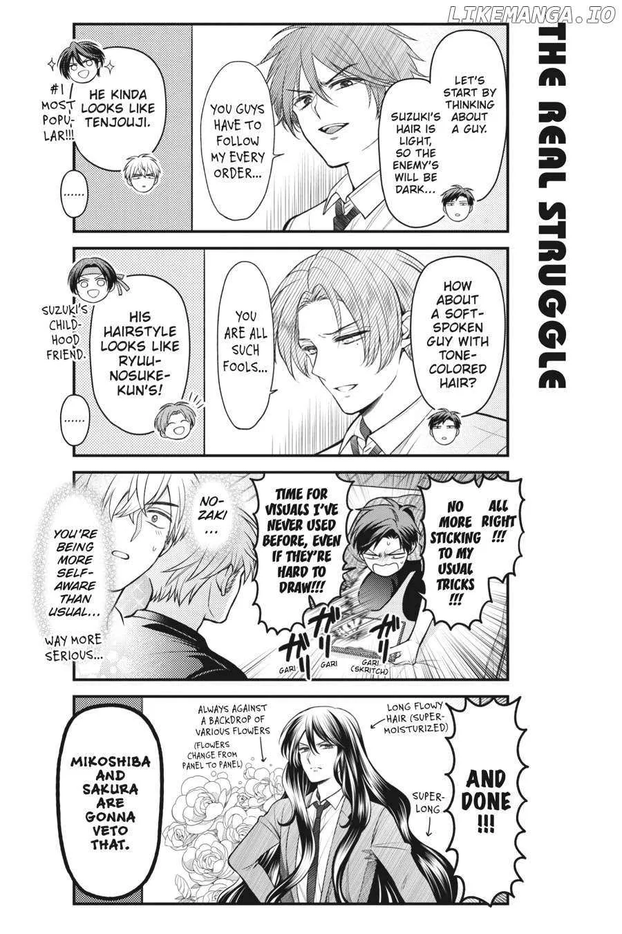 Gekkan Shoujo Nozaki-kun Chapter 158 page 8 - 