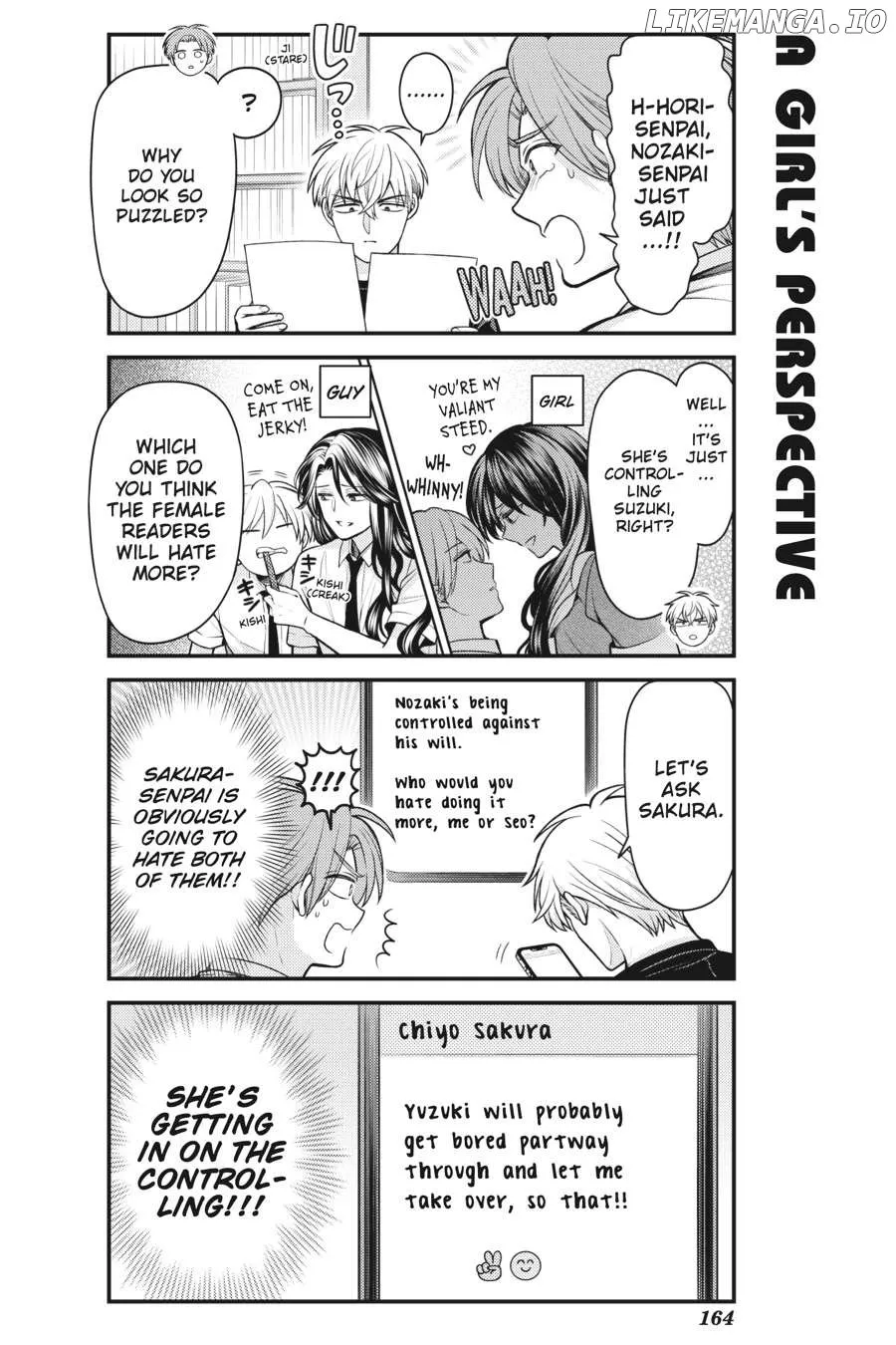 Gekkan Shoujo Nozaki-kun Chapter 158 page 10 - 