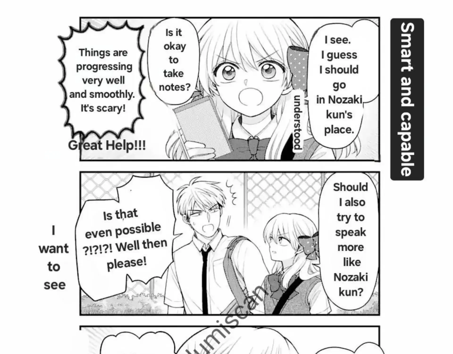 Gekkan Shoujo Nozaki-kun Chapter 159 page 12 - 