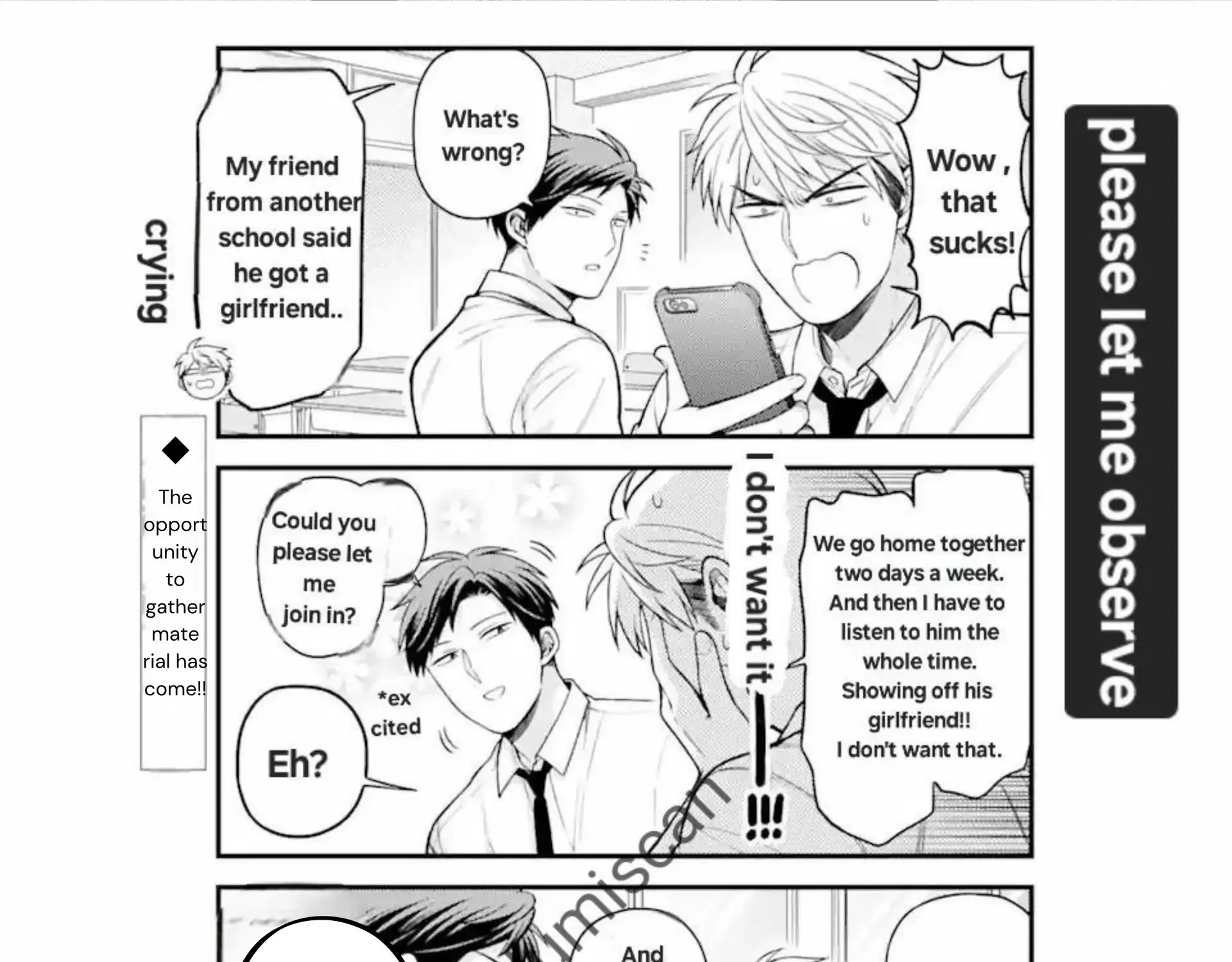 Gekkan Shoujo Nozaki-kun Chapter 159 page 8 - 