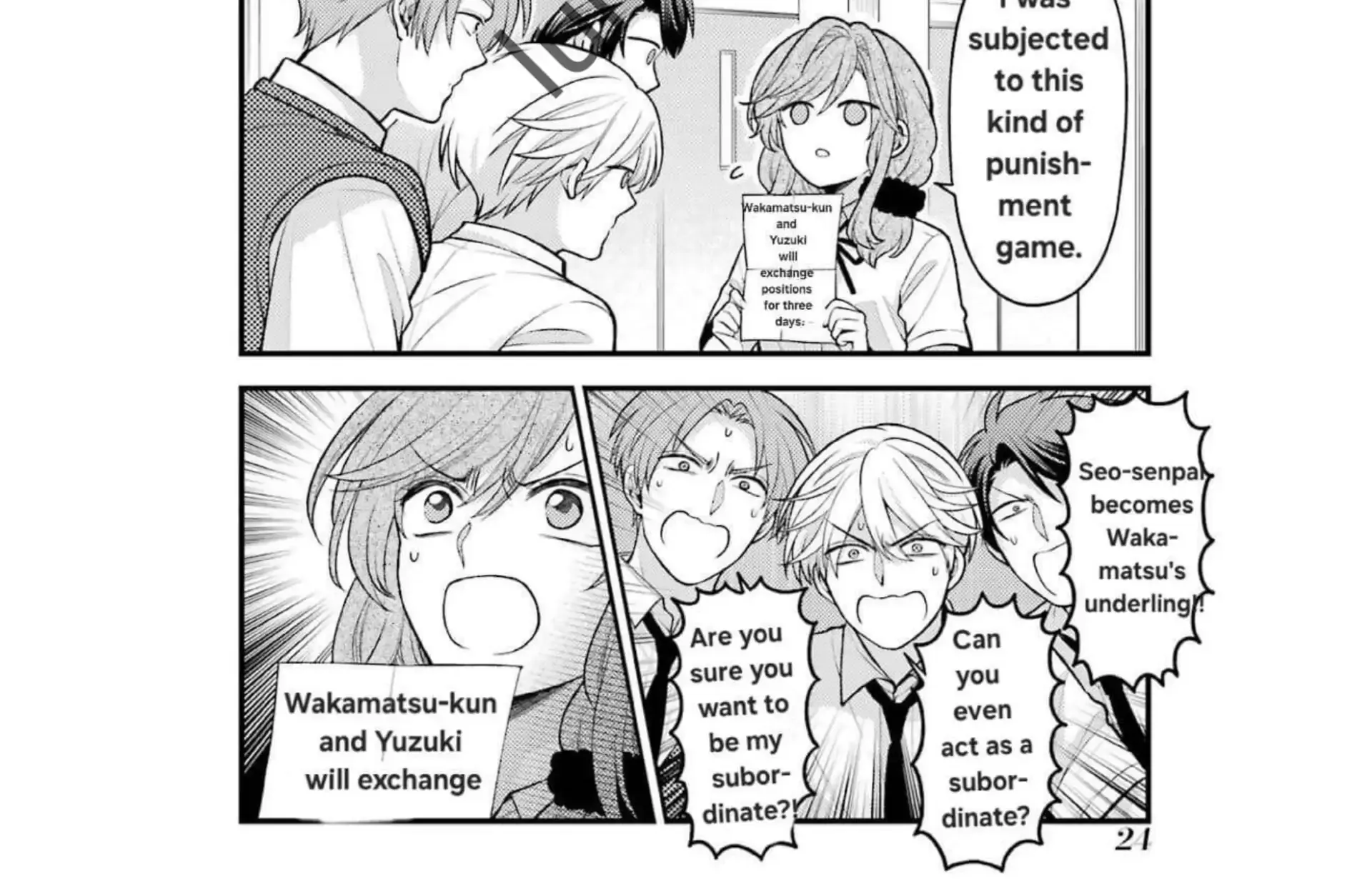 Gekkan Shoujo Nozaki-kun Chapter 160 page 13 - 