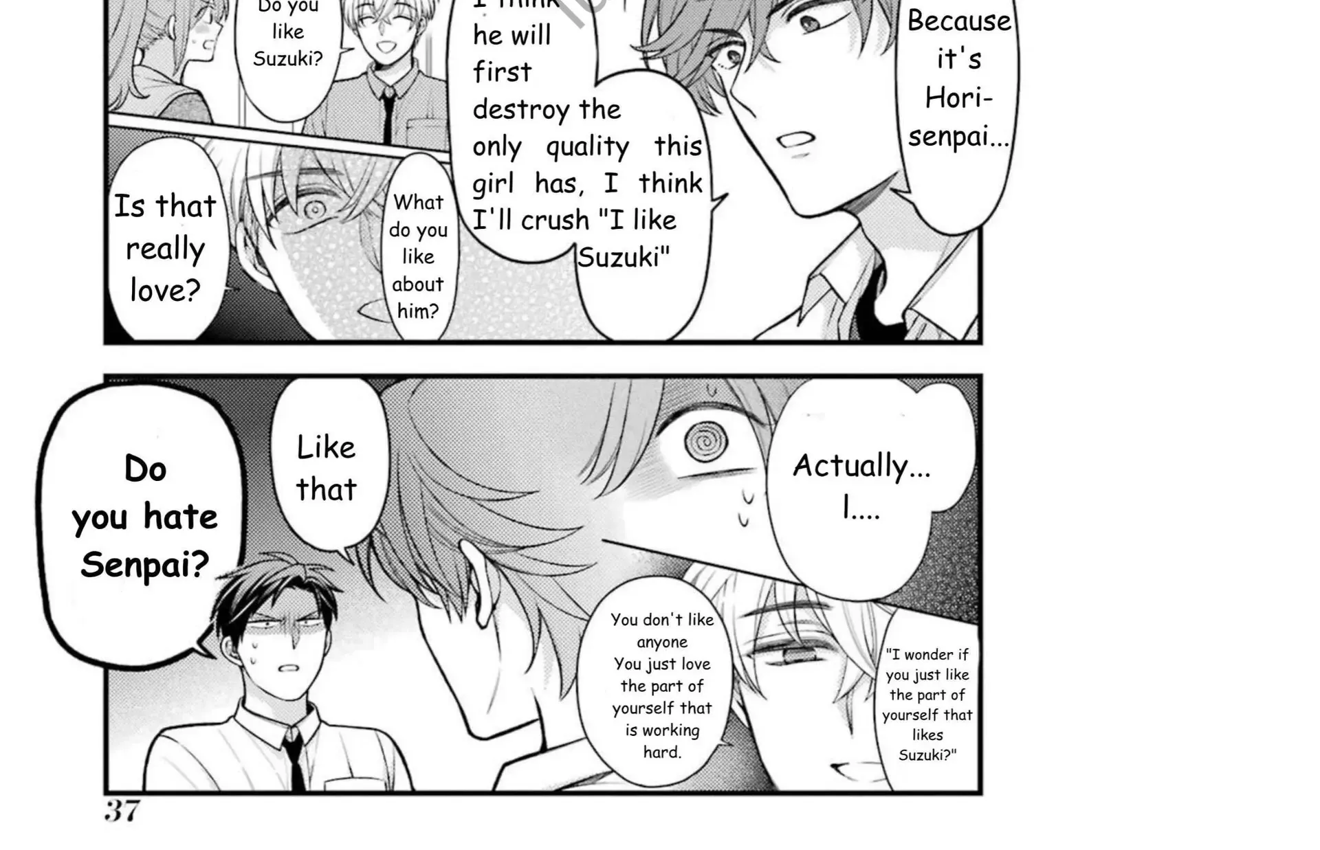 Gekkan Shoujo Nozaki-kun Chapter 161 page 11 - 