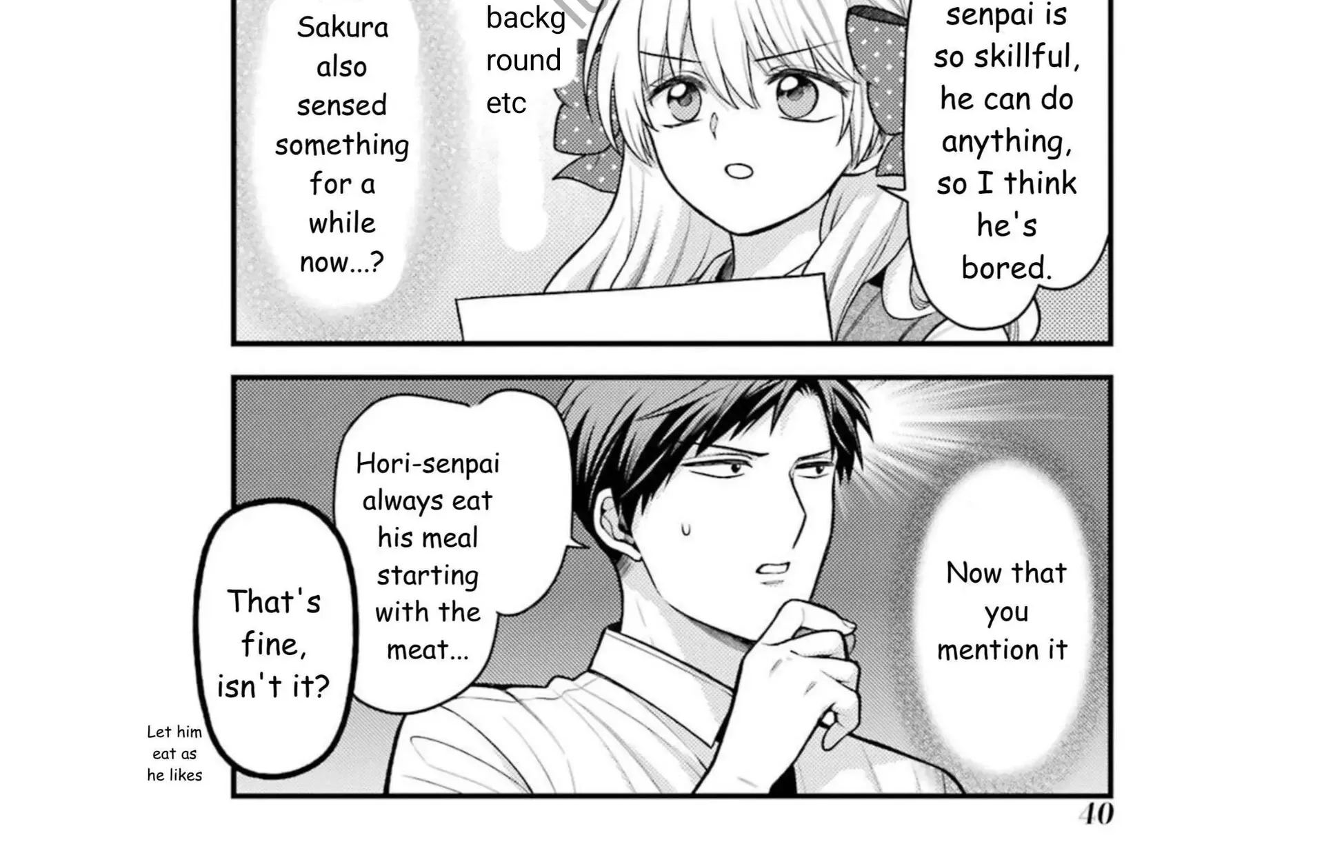 Gekkan Shoujo Nozaki-kun Chapter 161 page 17 - 