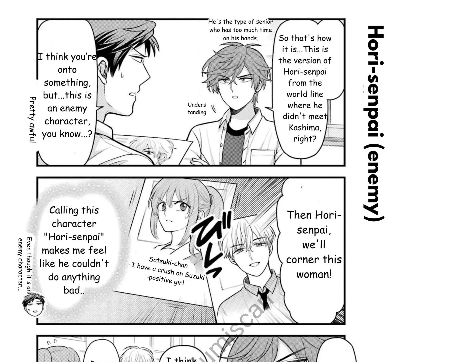 Gekkan Shoujo Nozaki-kun Chapter 161 page 10 - 