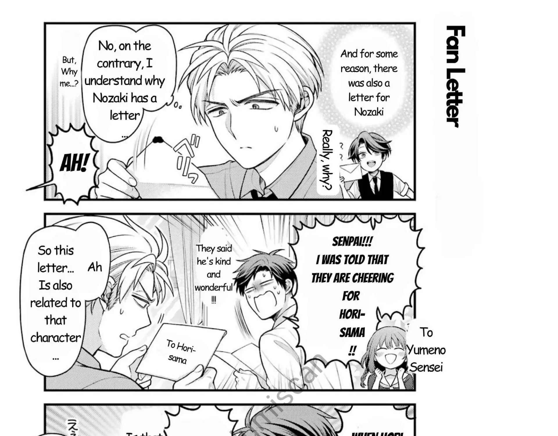 Gekkan Shoujo Nozaki-kun Chapter 162 page 15 - 