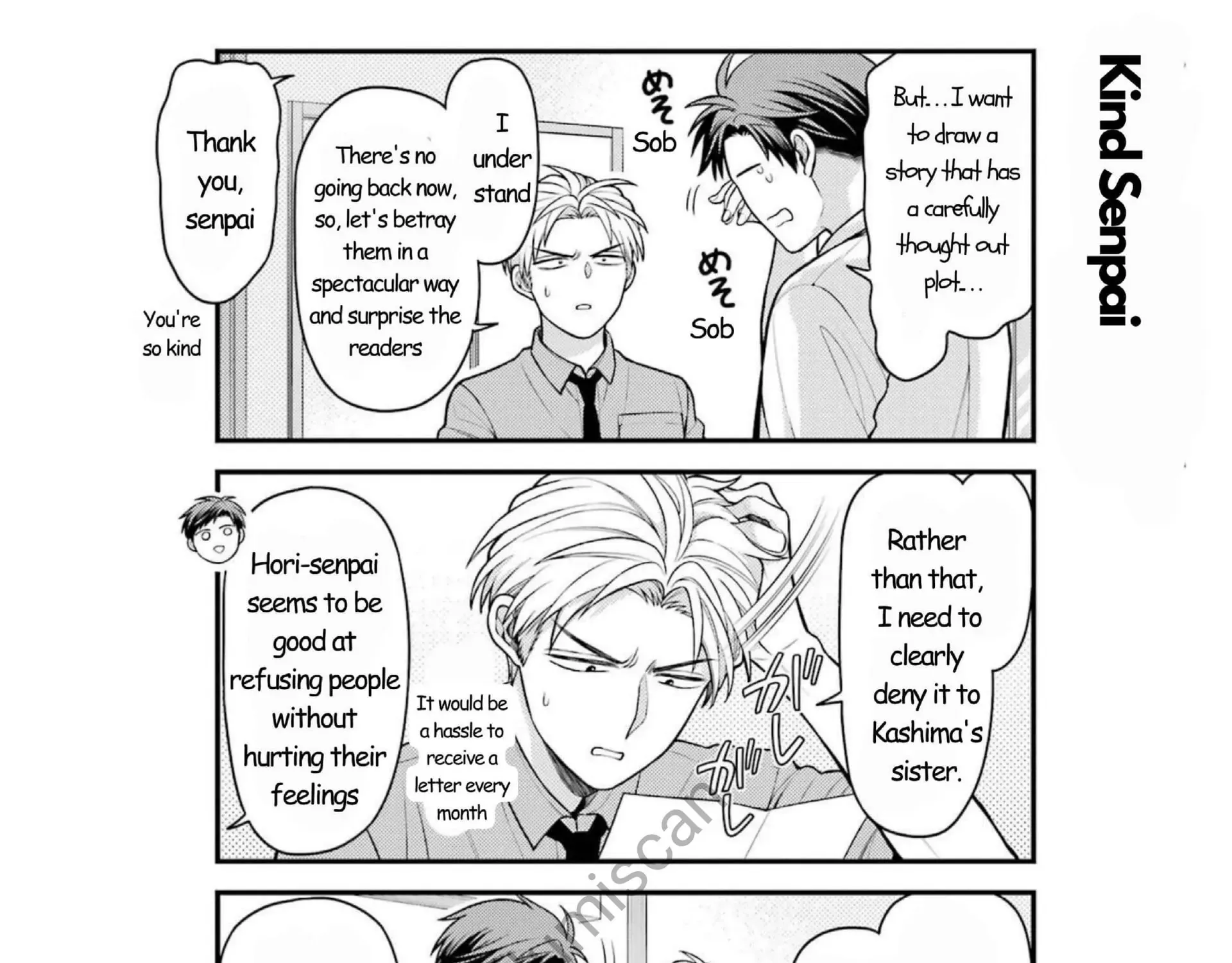 Gekkan Shoujo Nozaki-kun Chapter 162 page 21 - 