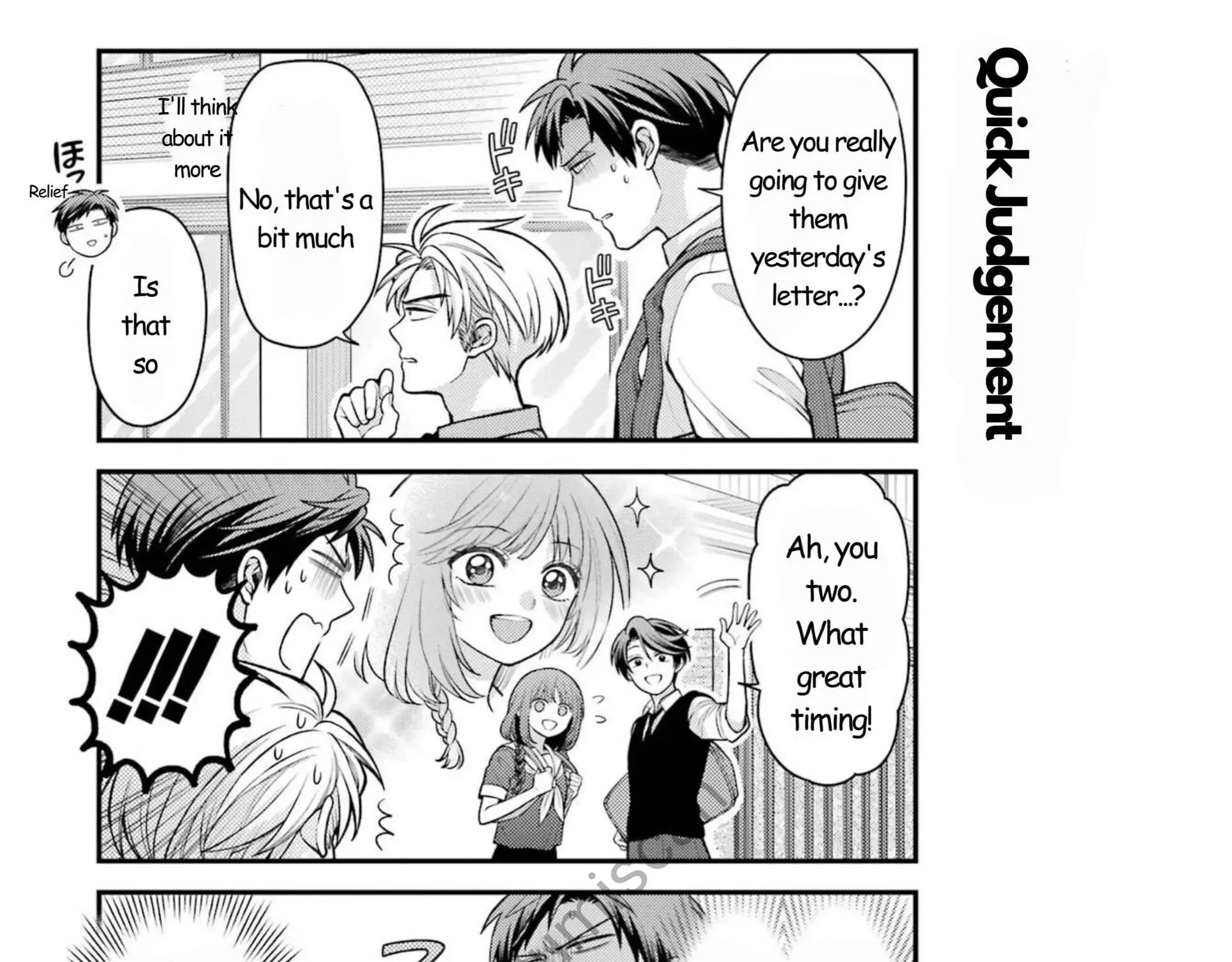 Gekkan Shoujo Nozaki-kun Chapter 162 page 23 - 
