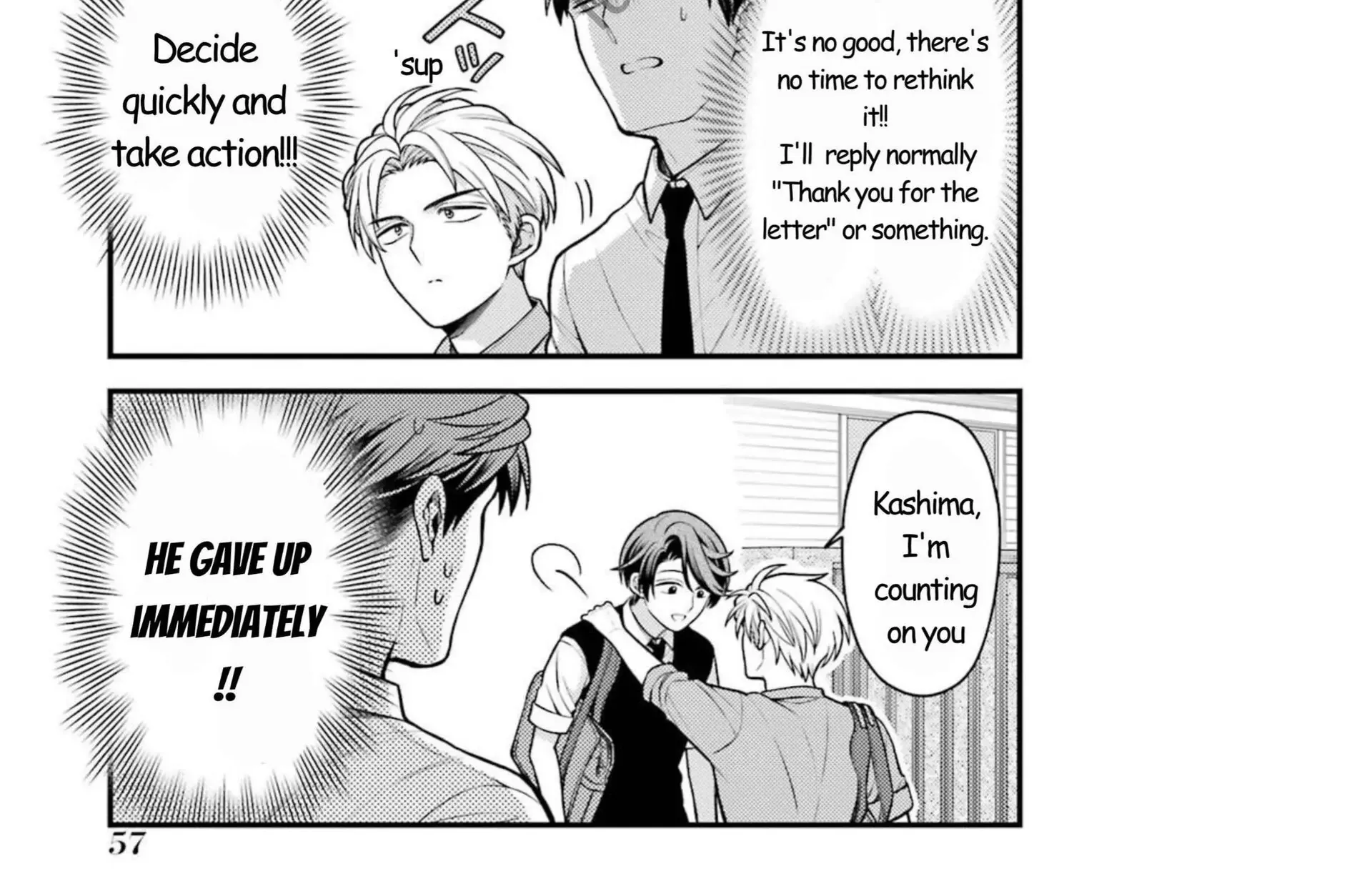 Gekkan Shoujo Nozaki-kun Chapter 162 page 24 - 