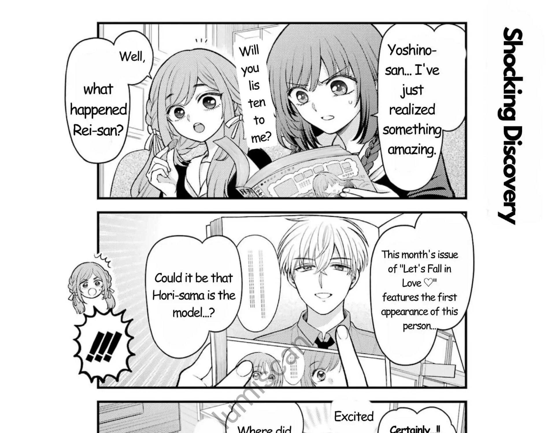 Gekkan Shoujo Nozaki-kun Chapter 162 page 5 - 
