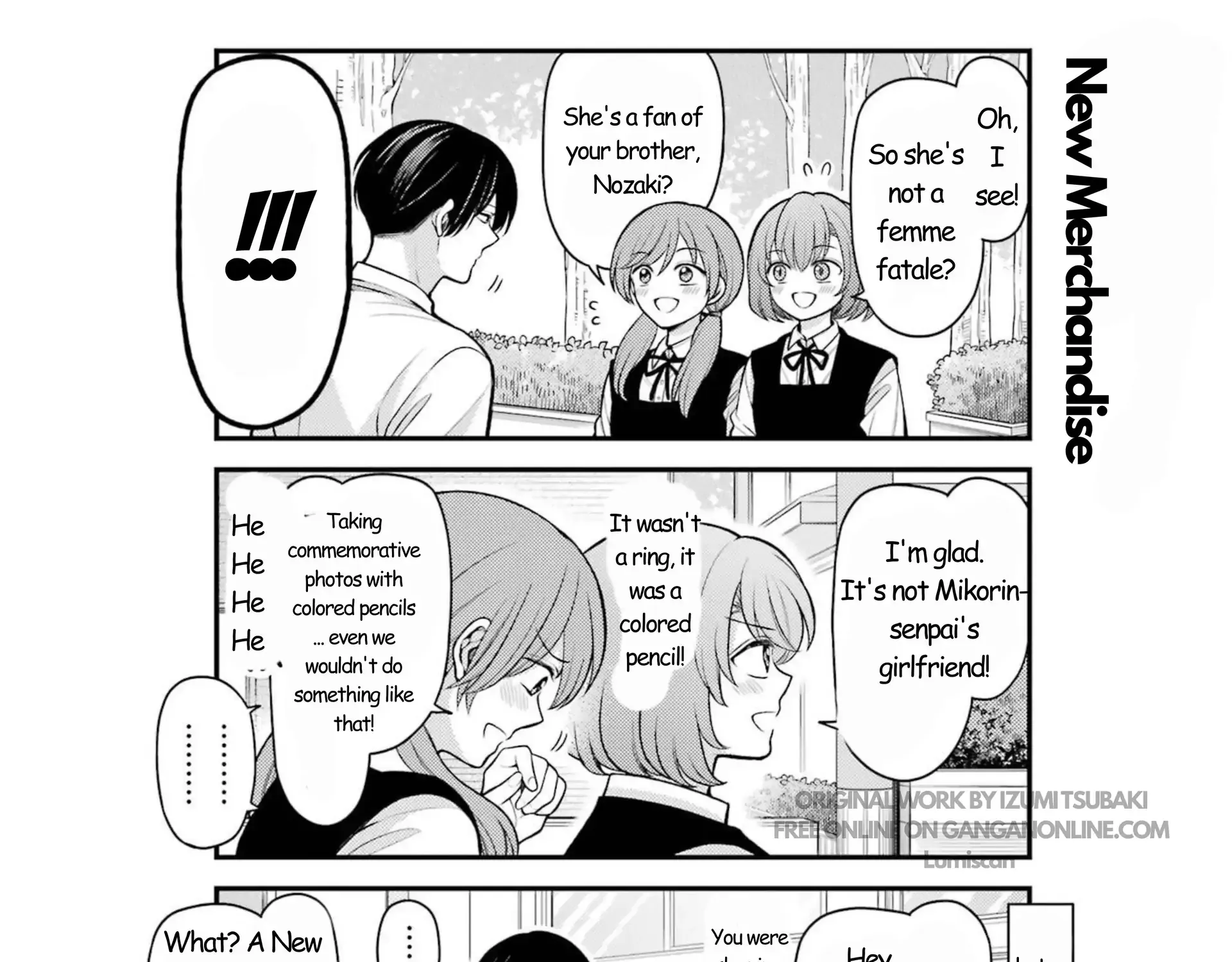 Gekkan Shoujo Nozaki-kun Chapter 163 page 33 - 