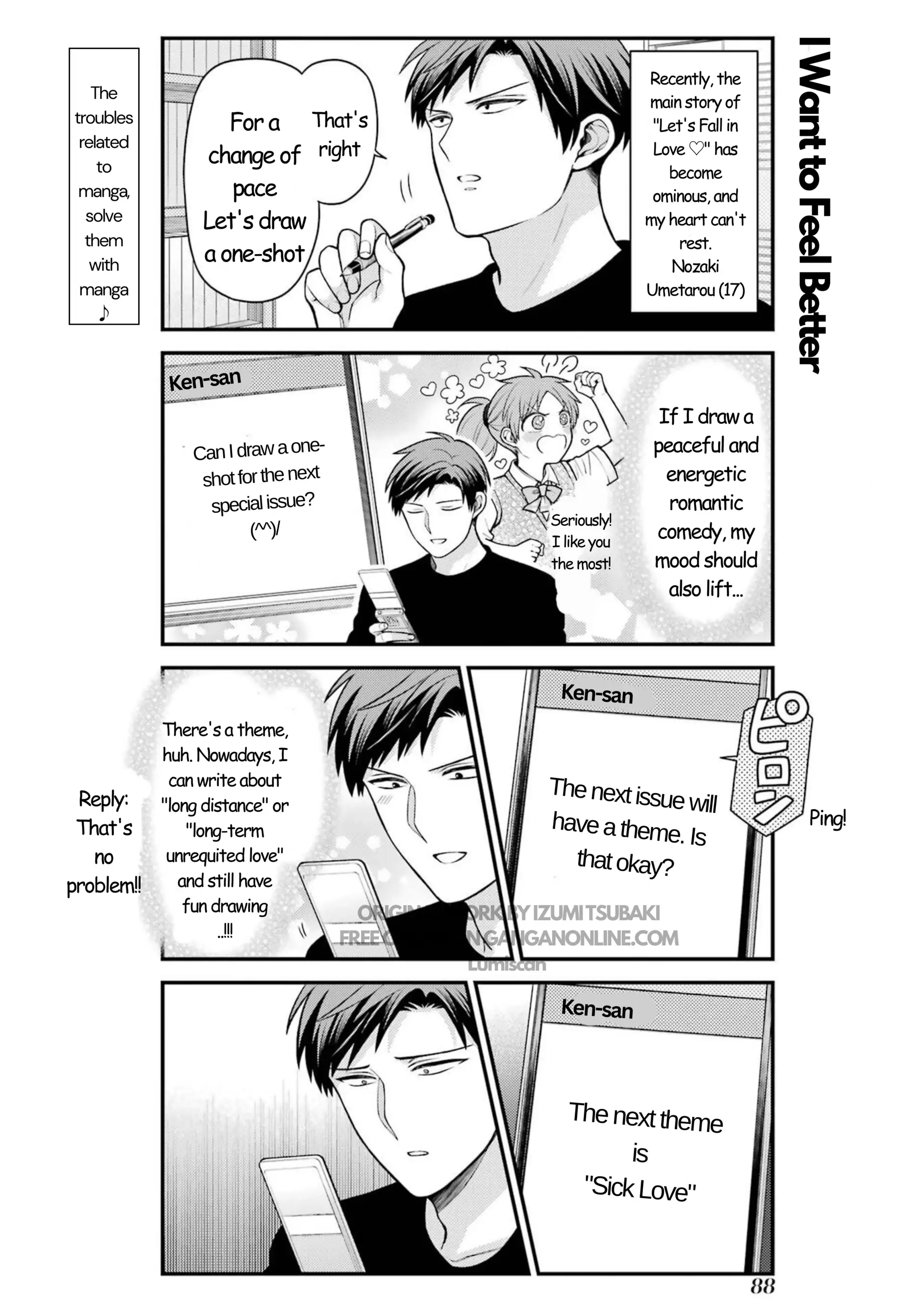 Gekkan Shoujo Nozaki-kun Chapter 164 page 3 - 