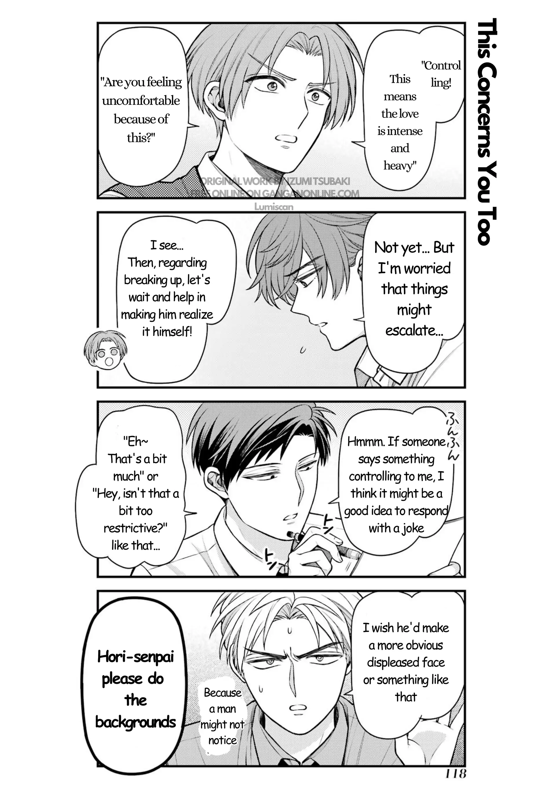 Gekkan Shoujo Nozaki-kun Chapter 165 page 17 - 