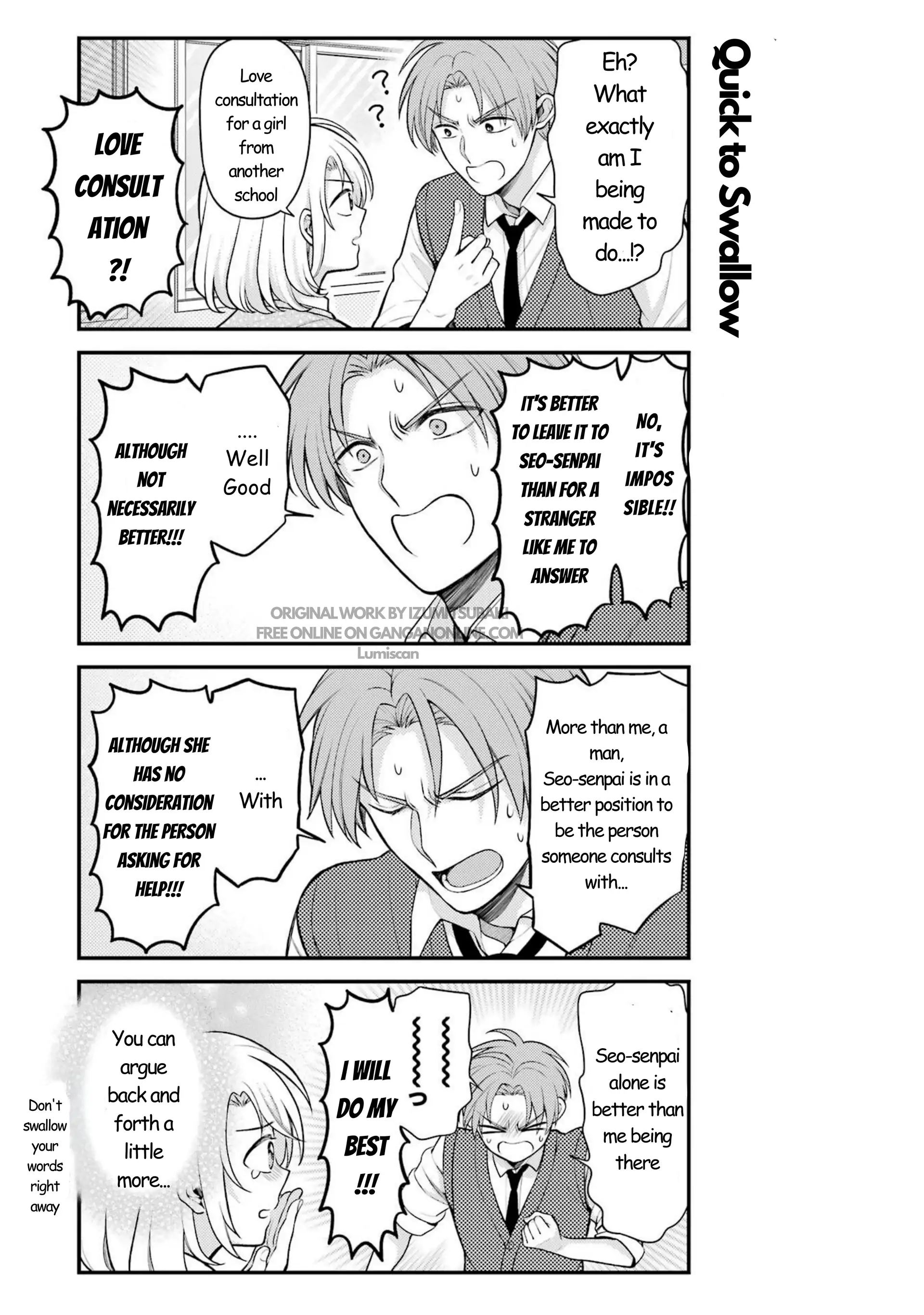 Gekkan Shoujo Nozaki-kun Chapter 165 page 8 - 