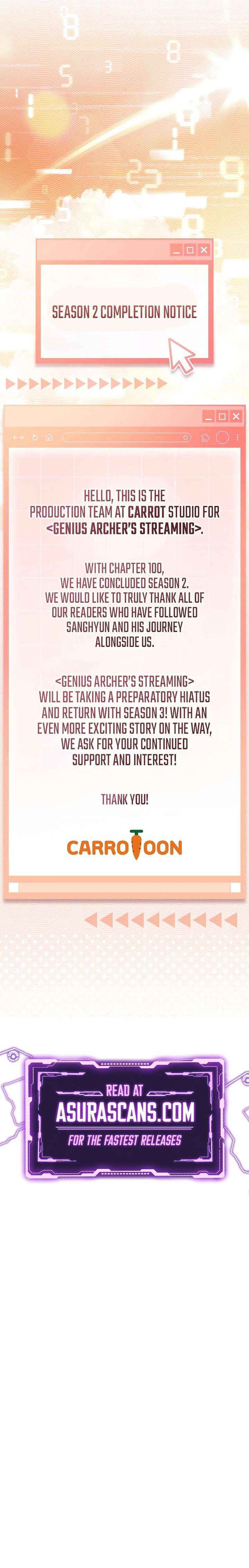 Genius Archer’s Streaming Chapter 100 page 29 - 