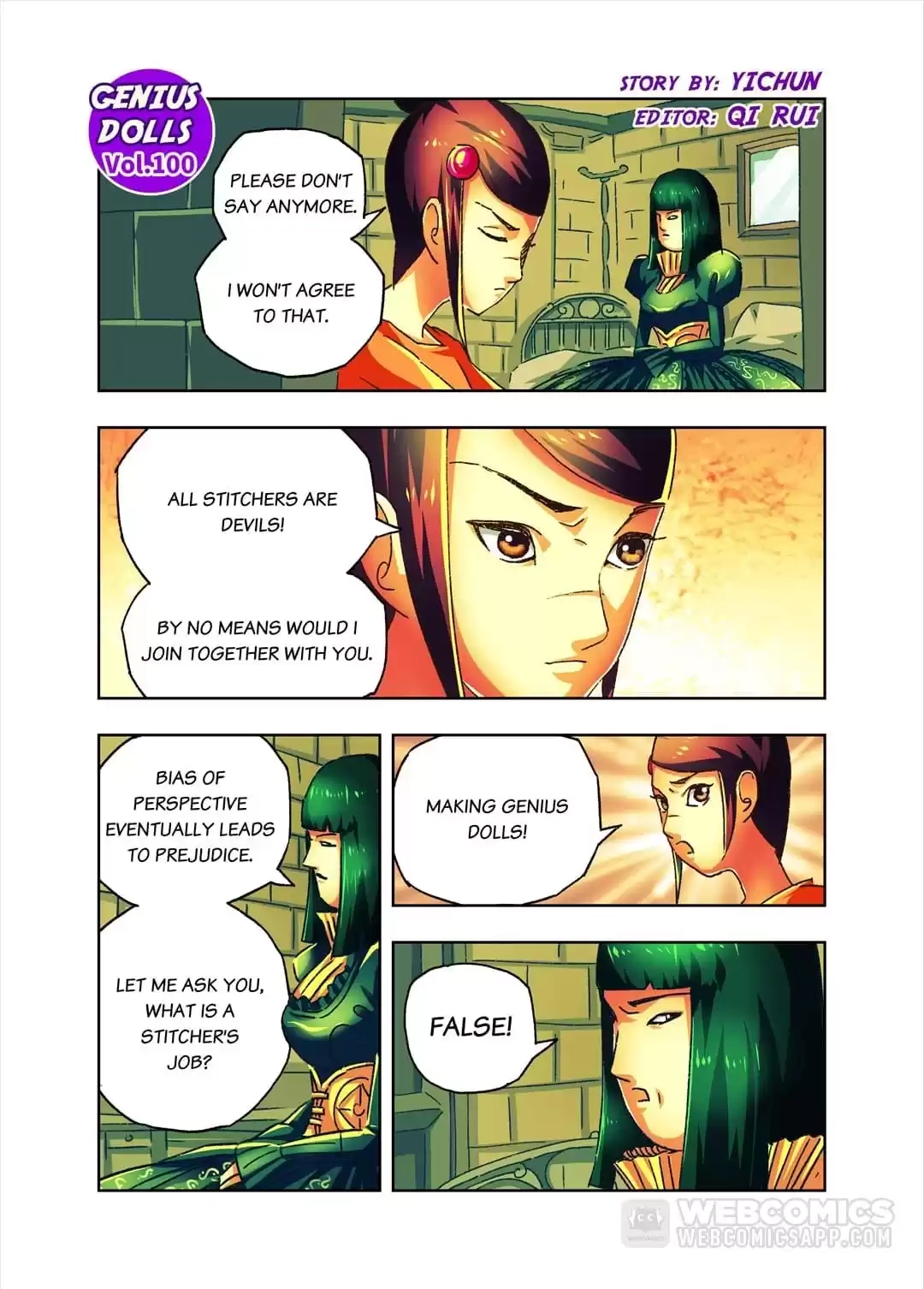 Genius Dolls Chapter 100 page 1 - 