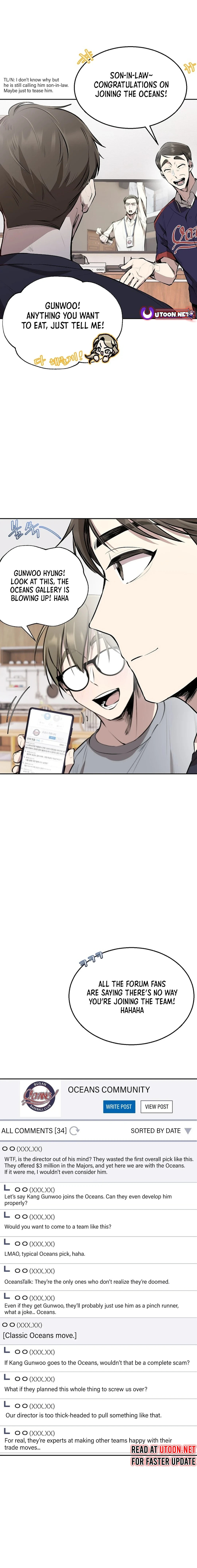 Genius Hitter Hits Fastball Chapter 3 page 19 - 
