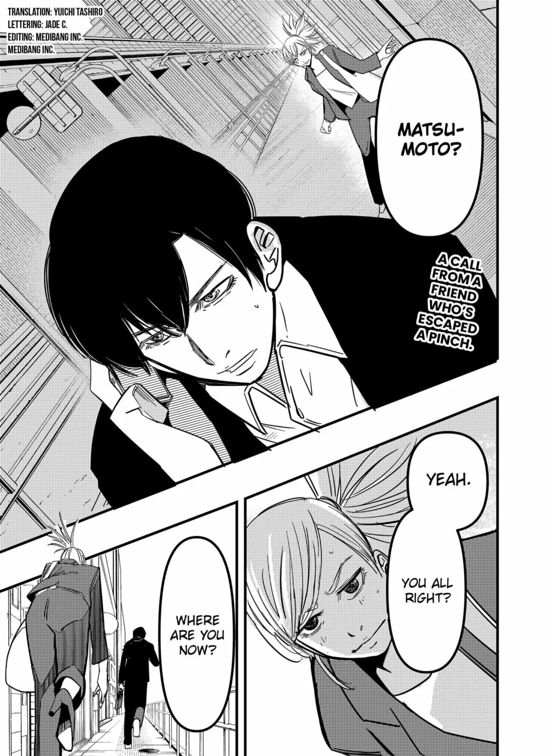 Get Away, Matsumoto! -100 days escape- Chapter 8 page 1 - 