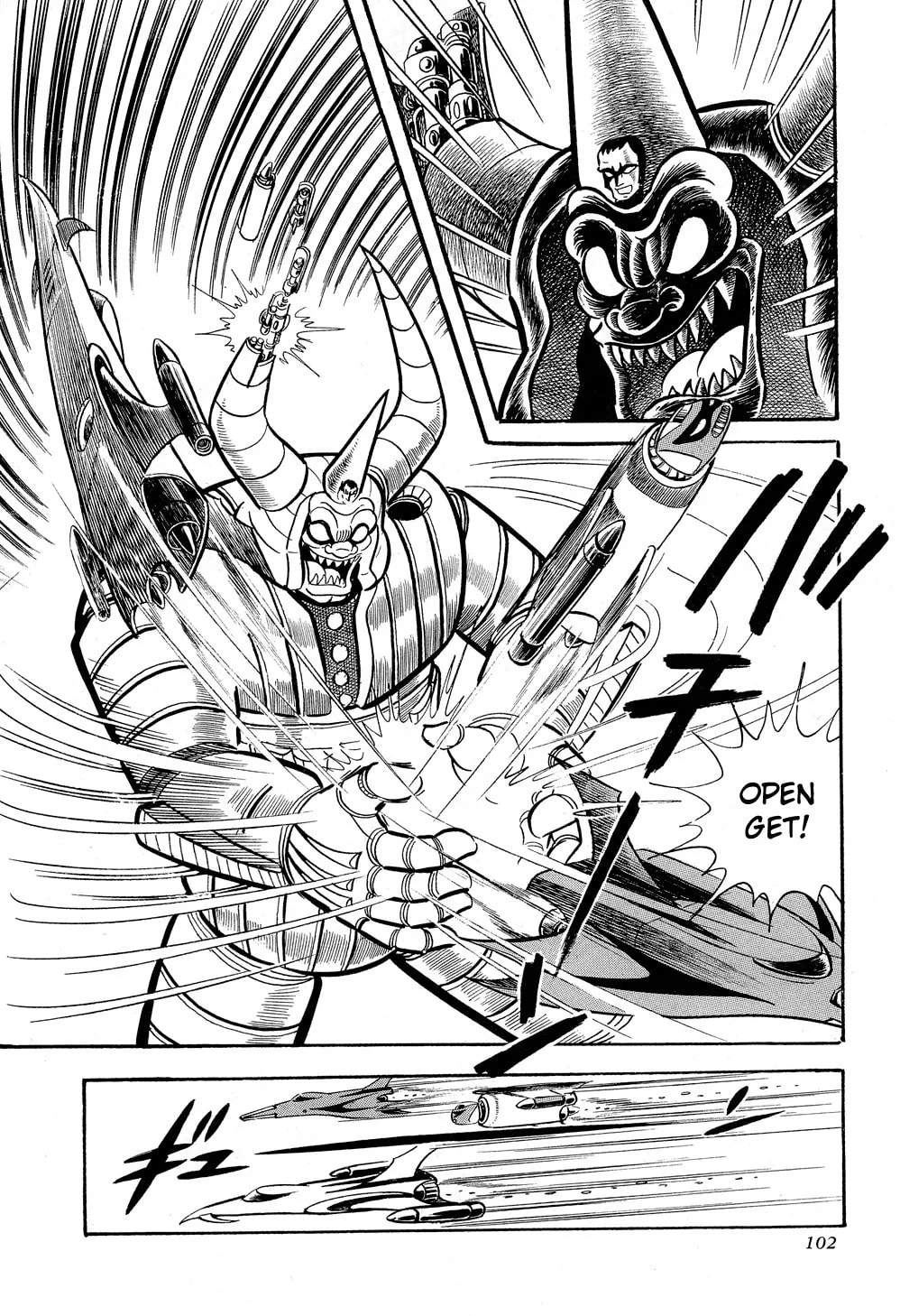 Getter Robo G Chapter 1 page 102 - 