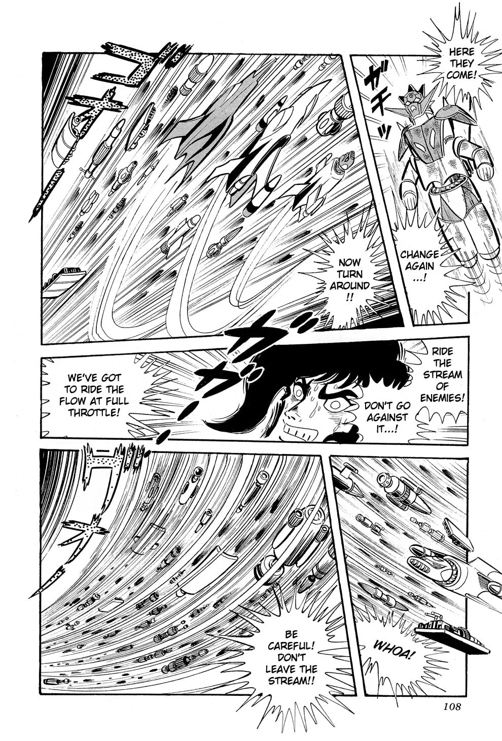Getter Robo G Chapter 1 page 108 - 