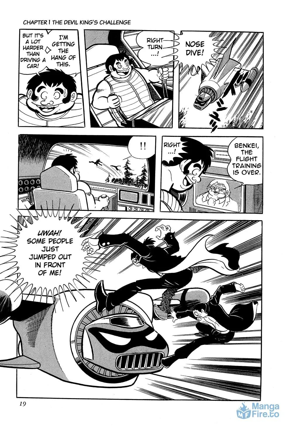 Getter Robo G Chapter 1 page 22 - 