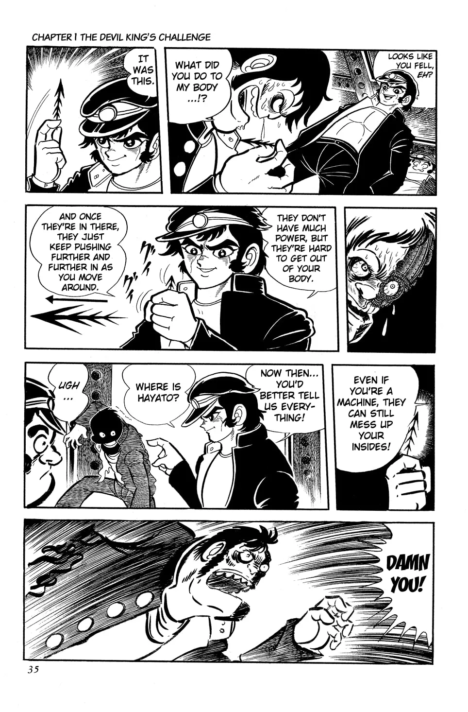 Getter Robo G Chapter 1 page 38 - 