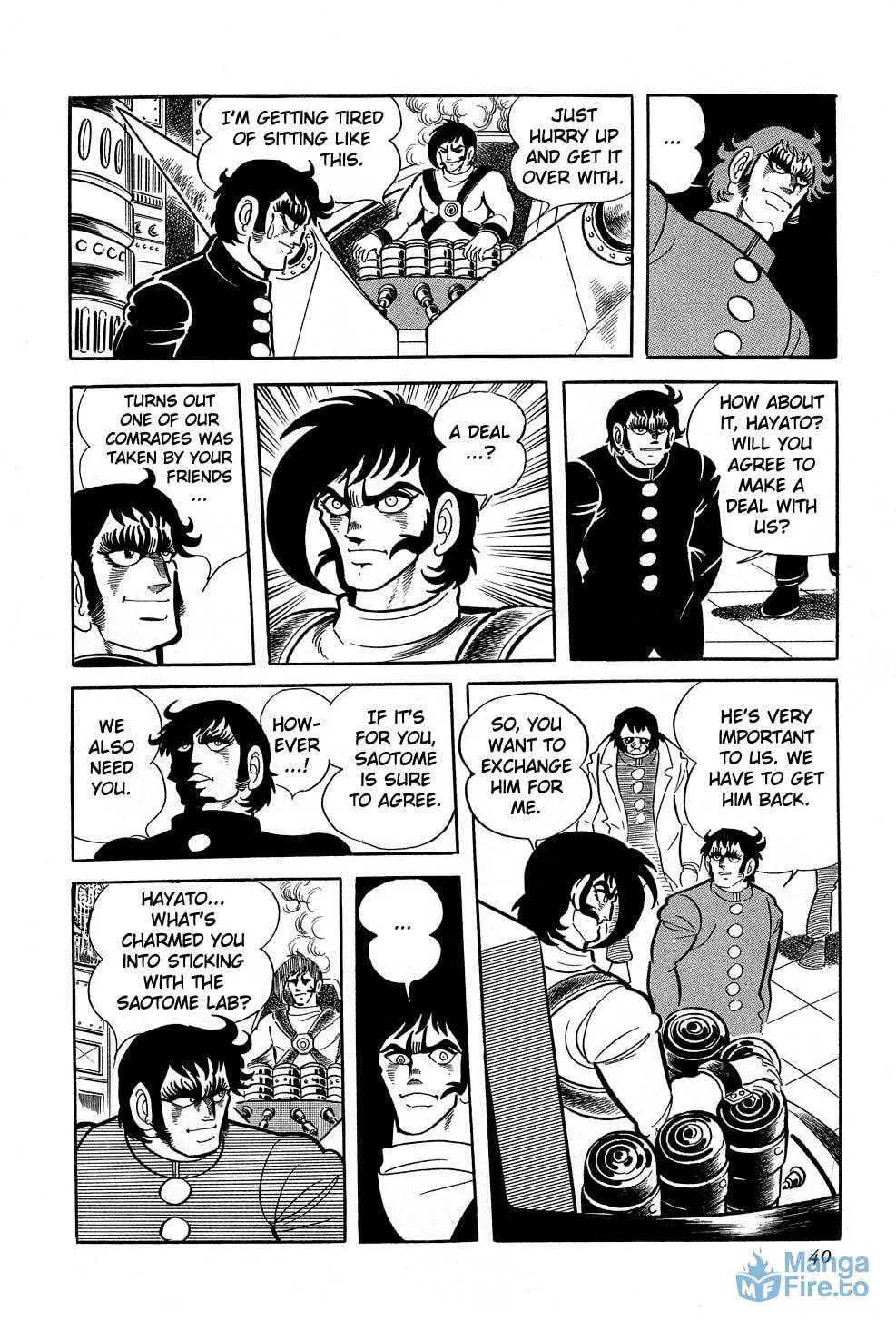 Getter Robo G Chapter 1 page 43 - 