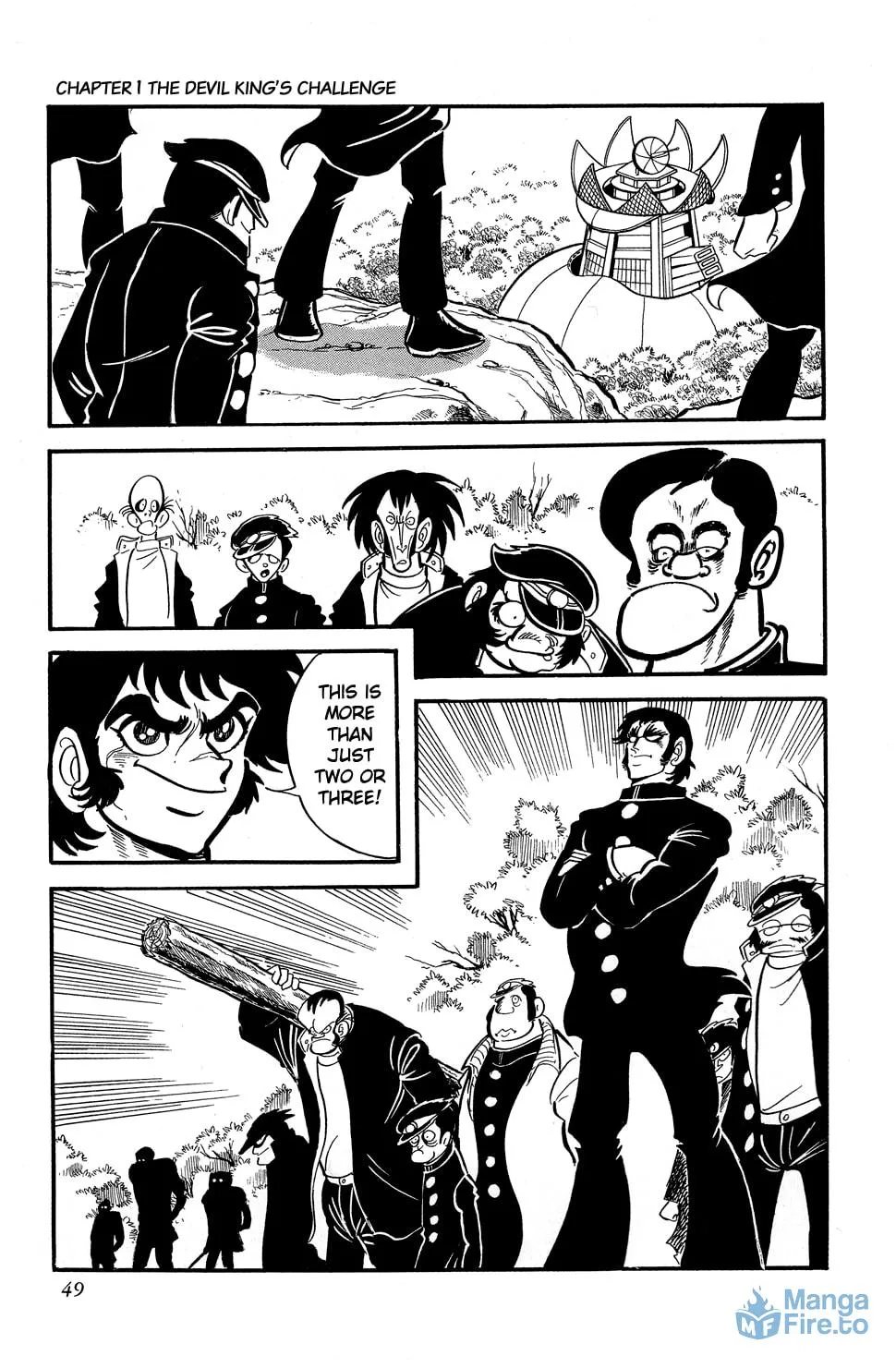 Getter Robo G Chapter 1 page 52 - 