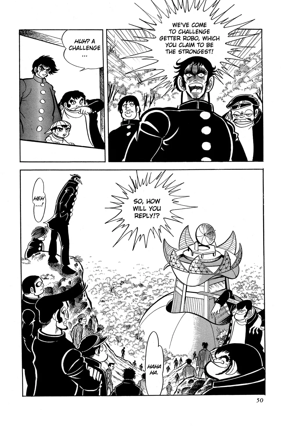 Getter Robo G Chapter 1 page 53 - 