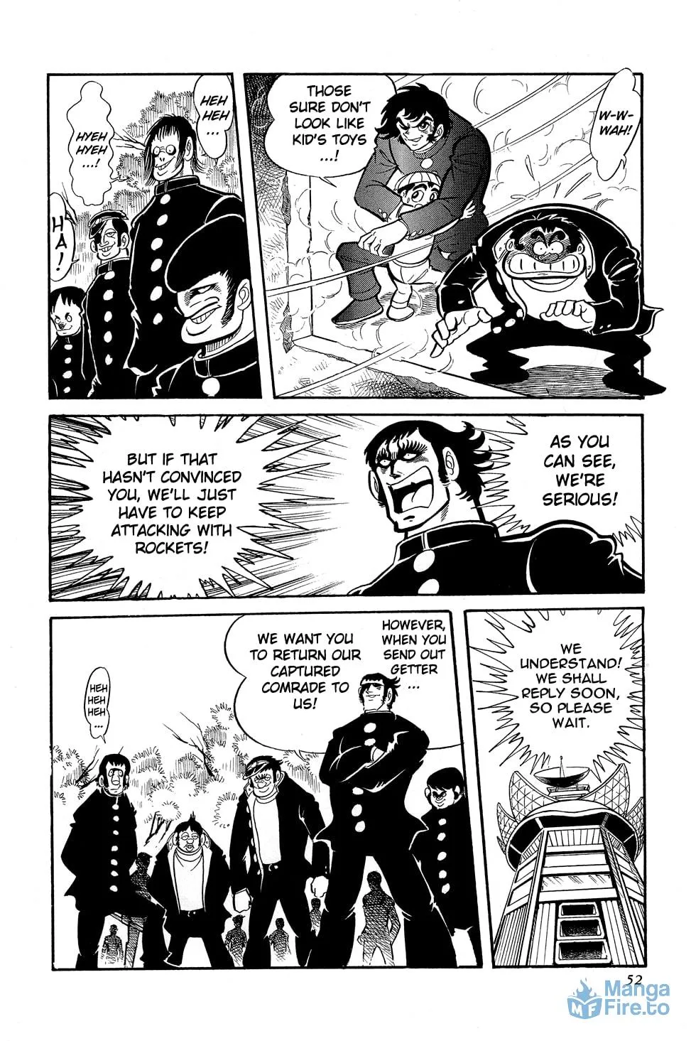 Getter Robo G Chapter 1 page 55 - 