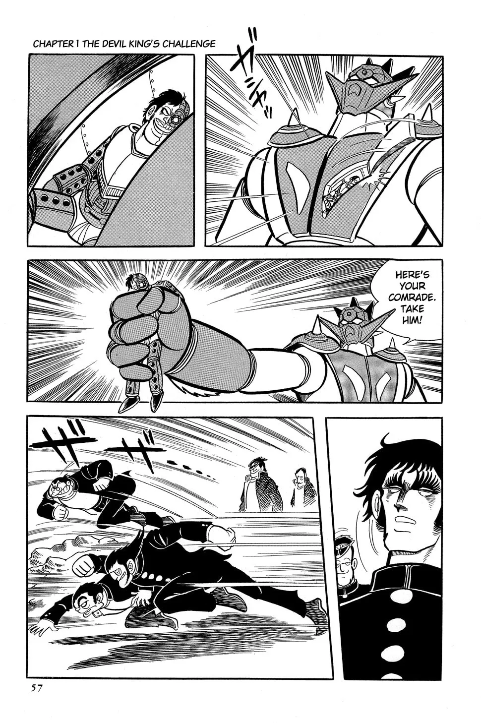 Getter Robo G Chapter 1 page 60 - 