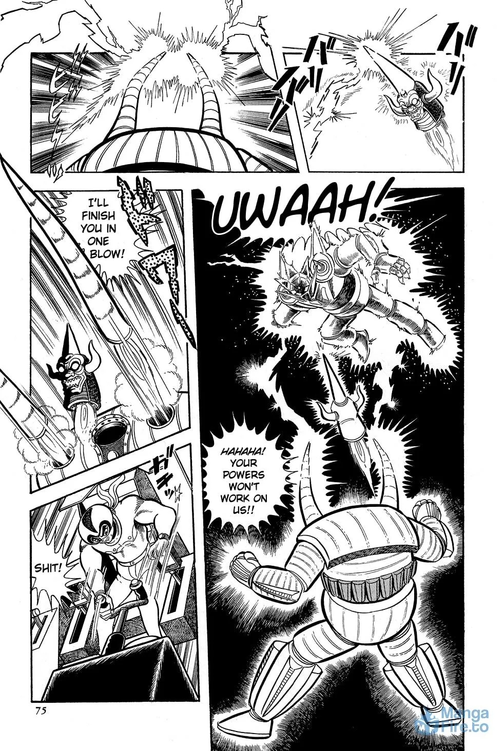 Getter Robo G Chapter 1 page 76 - 