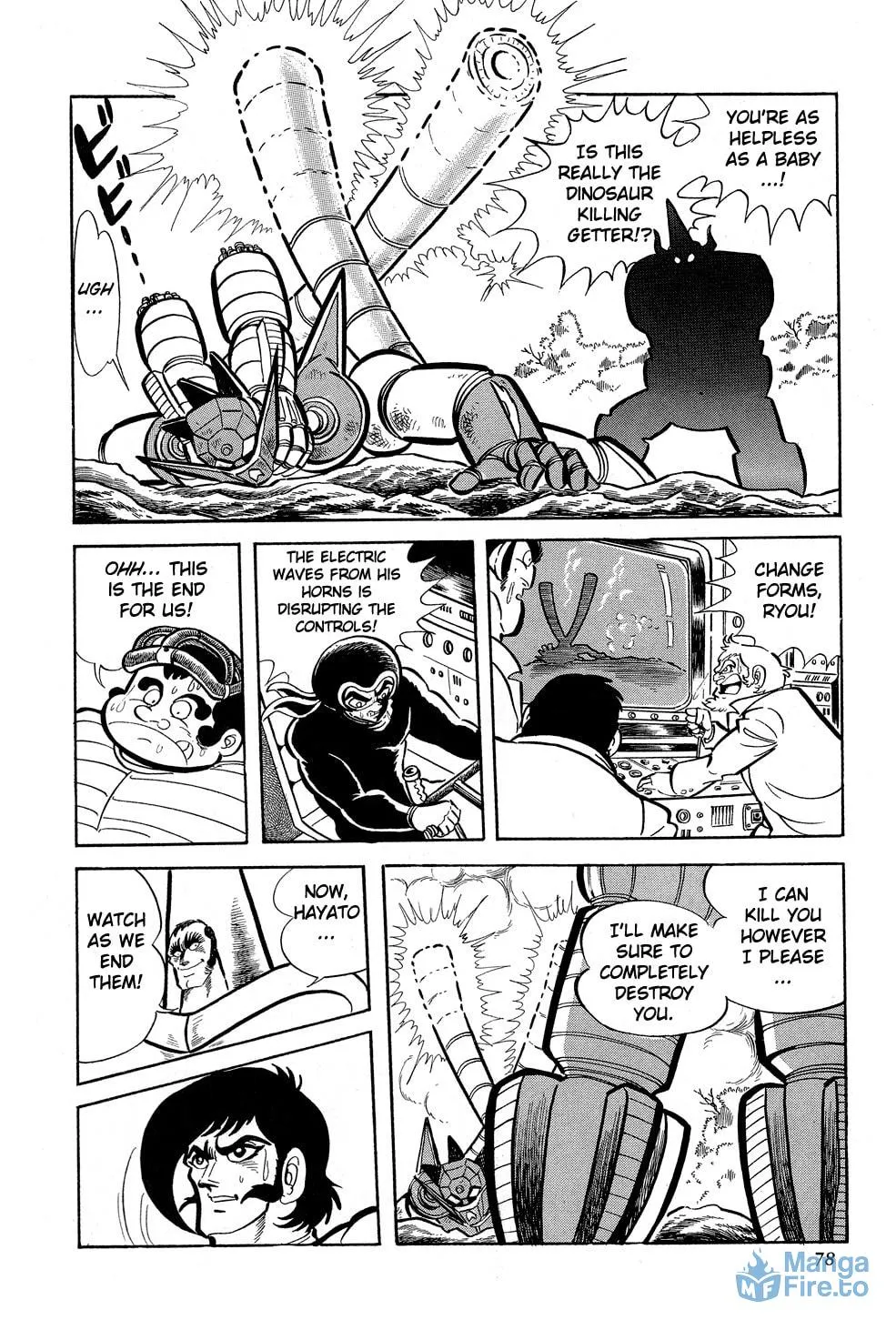 Getter Robo G Chapter 1 page 79 - 