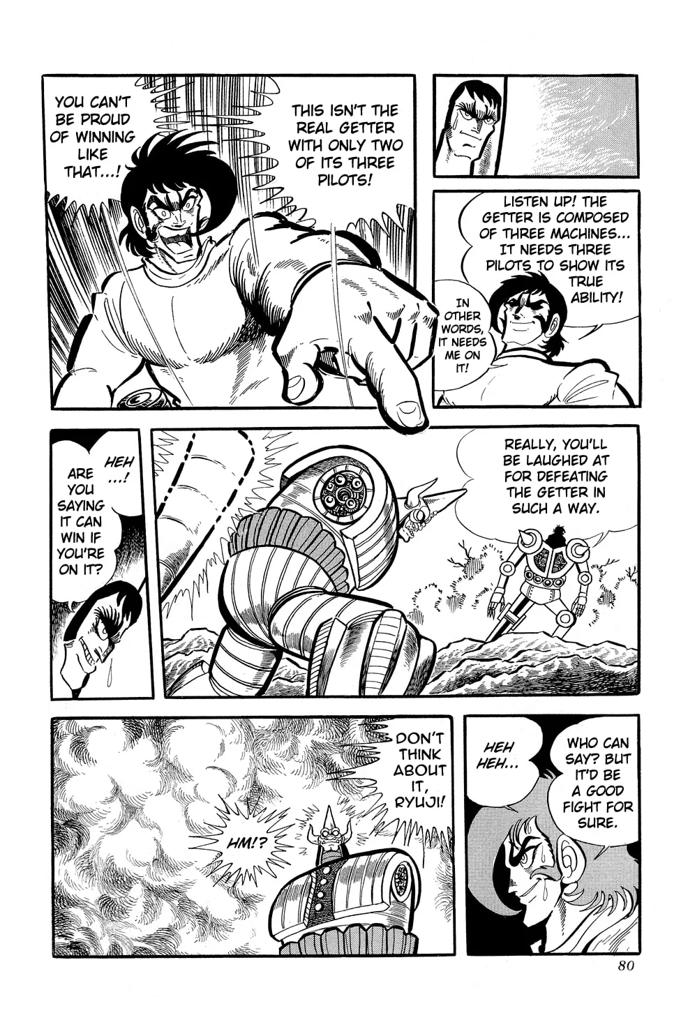 Getter Robo G Chapter 1 page 81 - 