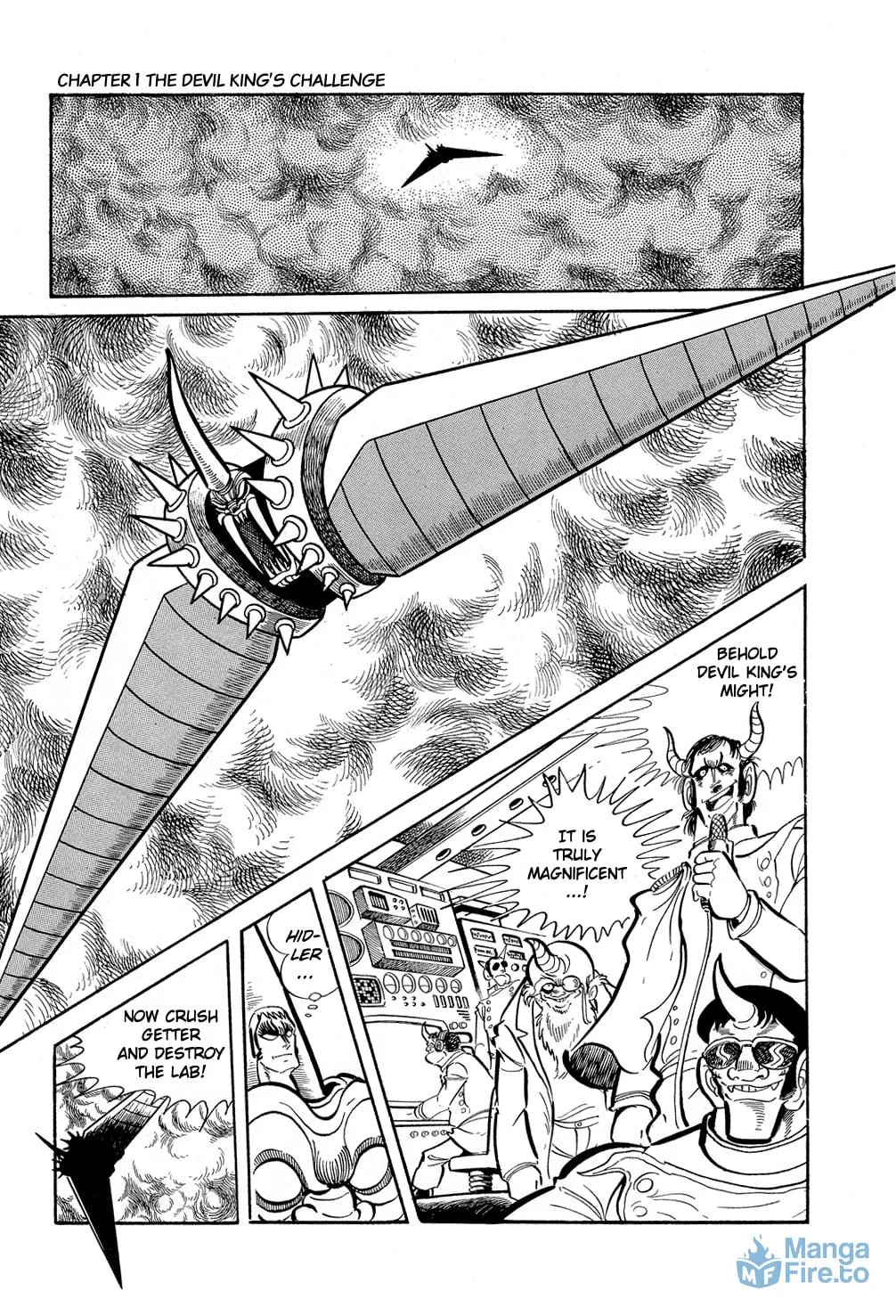 Getter Robo G Chapter 1 page 82 - 